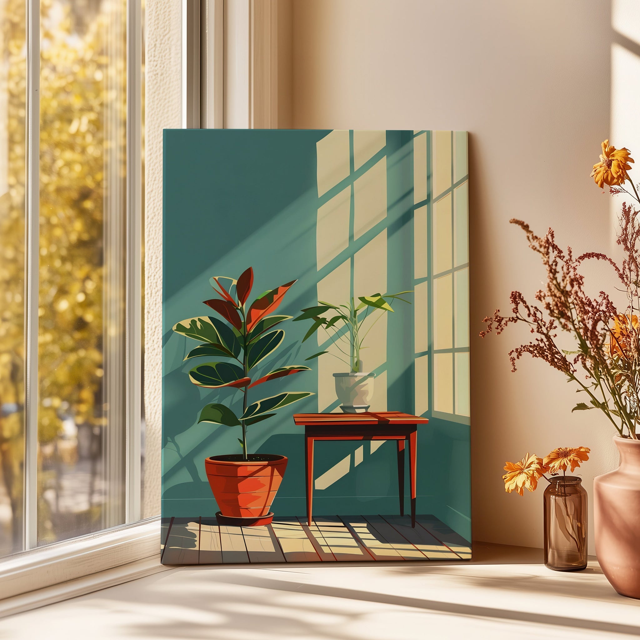 SUNLIT LEAF