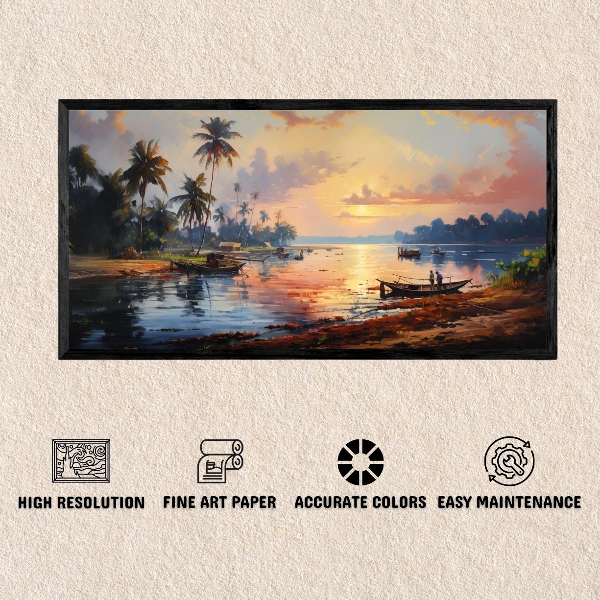 Fishing Village In Konkan By Panoramic India