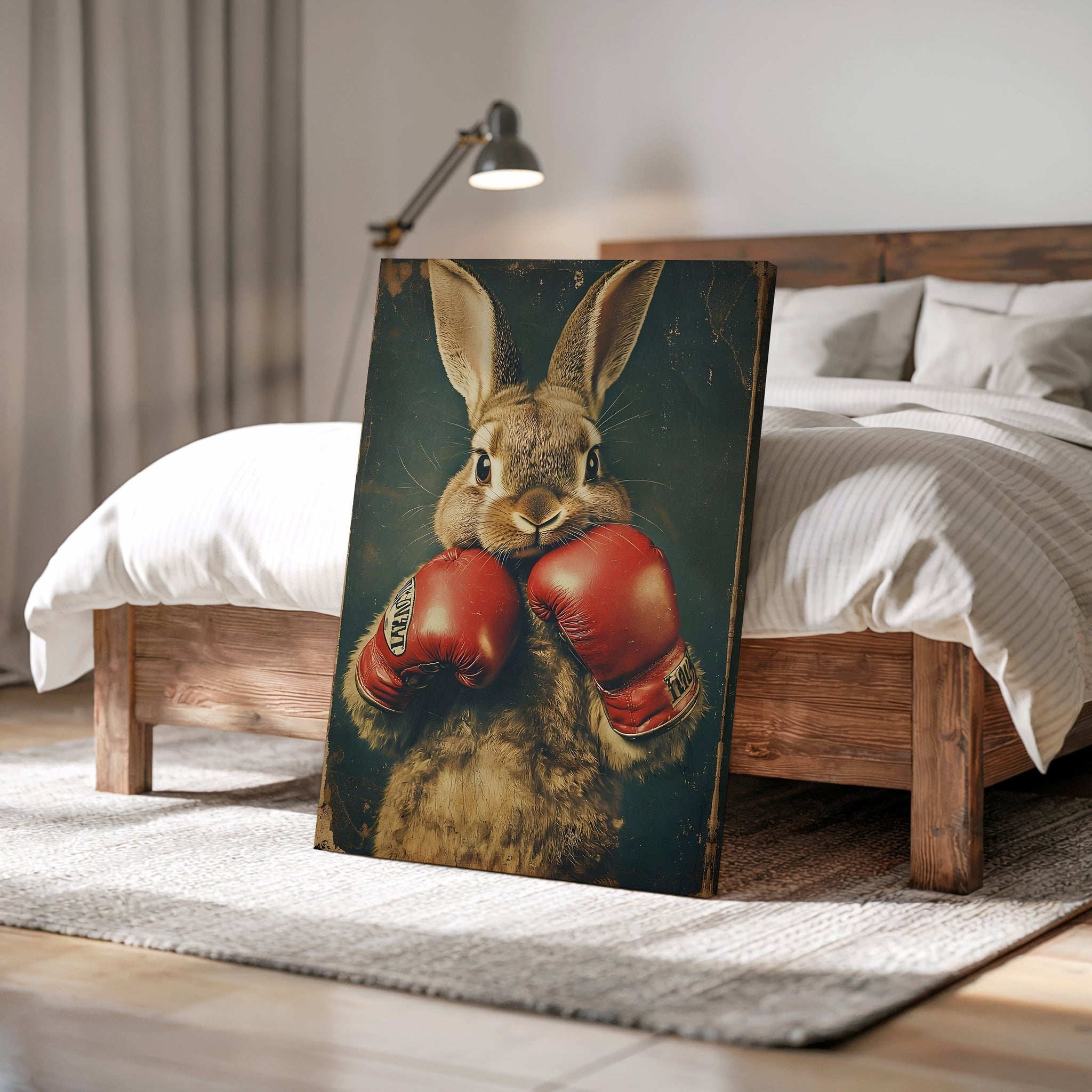 THE BOXING RABBIT