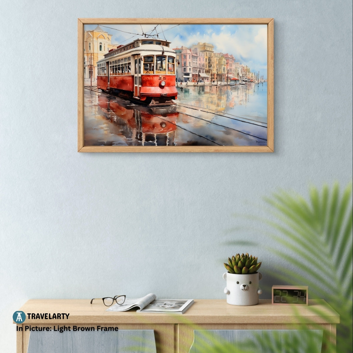Coastal Tram by Californian Kaleidoscope