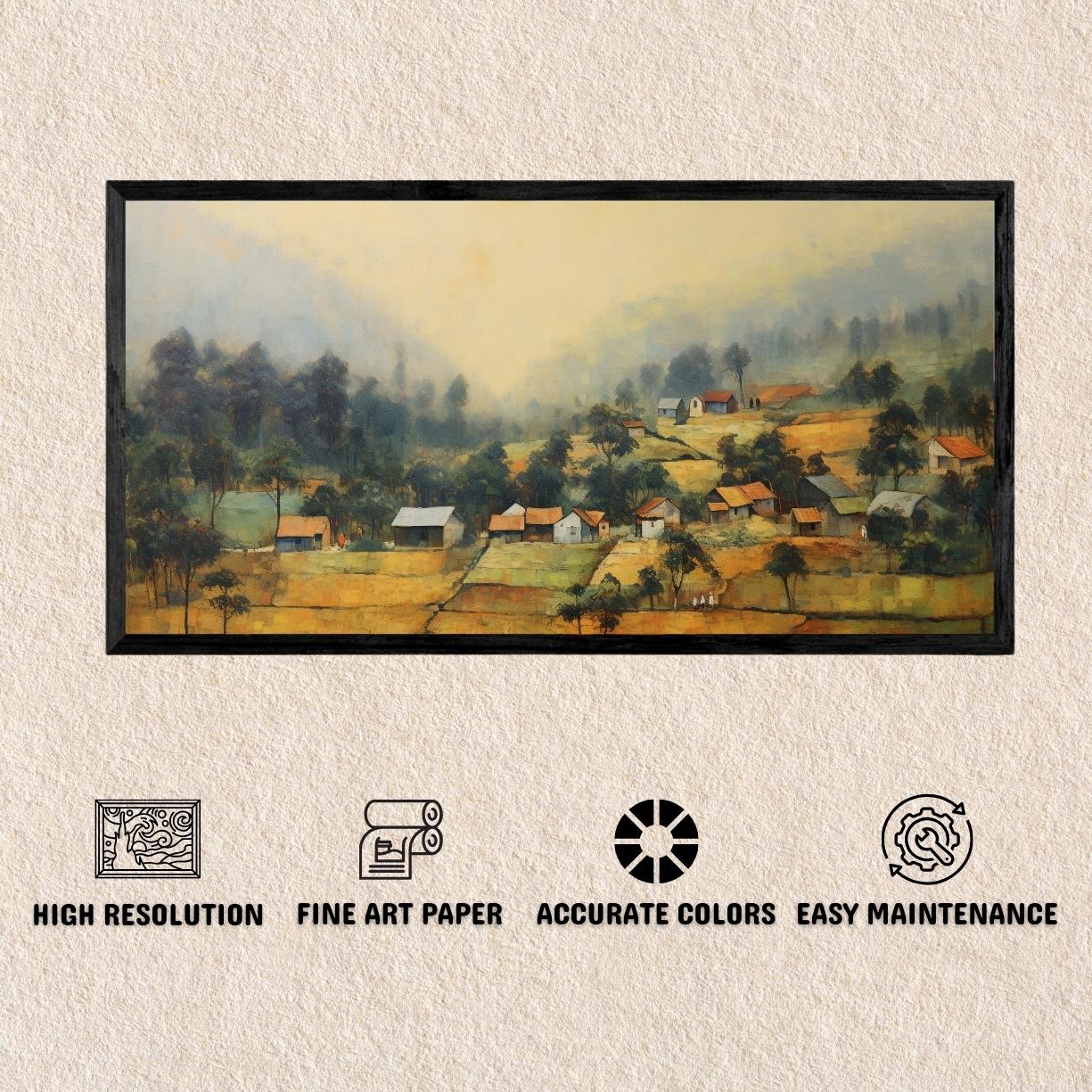 Himachali Village By Panoramic India