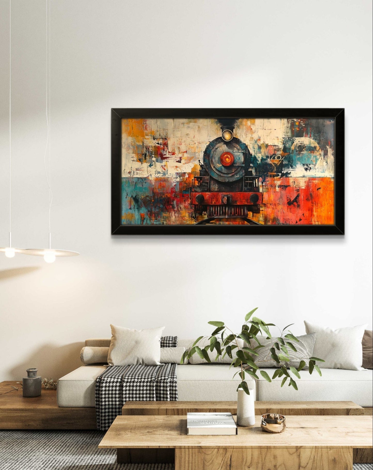 The Steam Locomotive by Pompidou Moderne