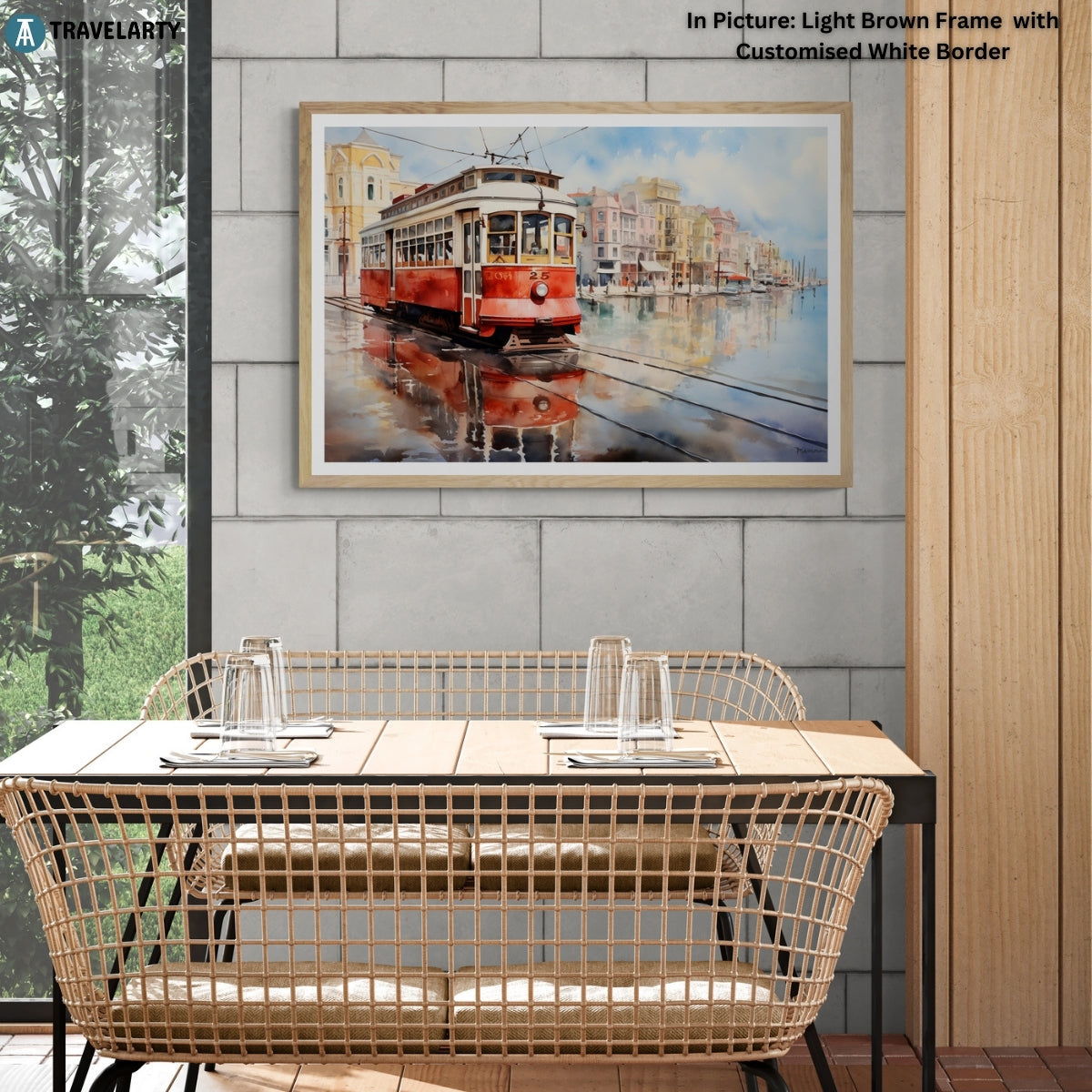 Coastal Tram by Californian Kaleidoscope