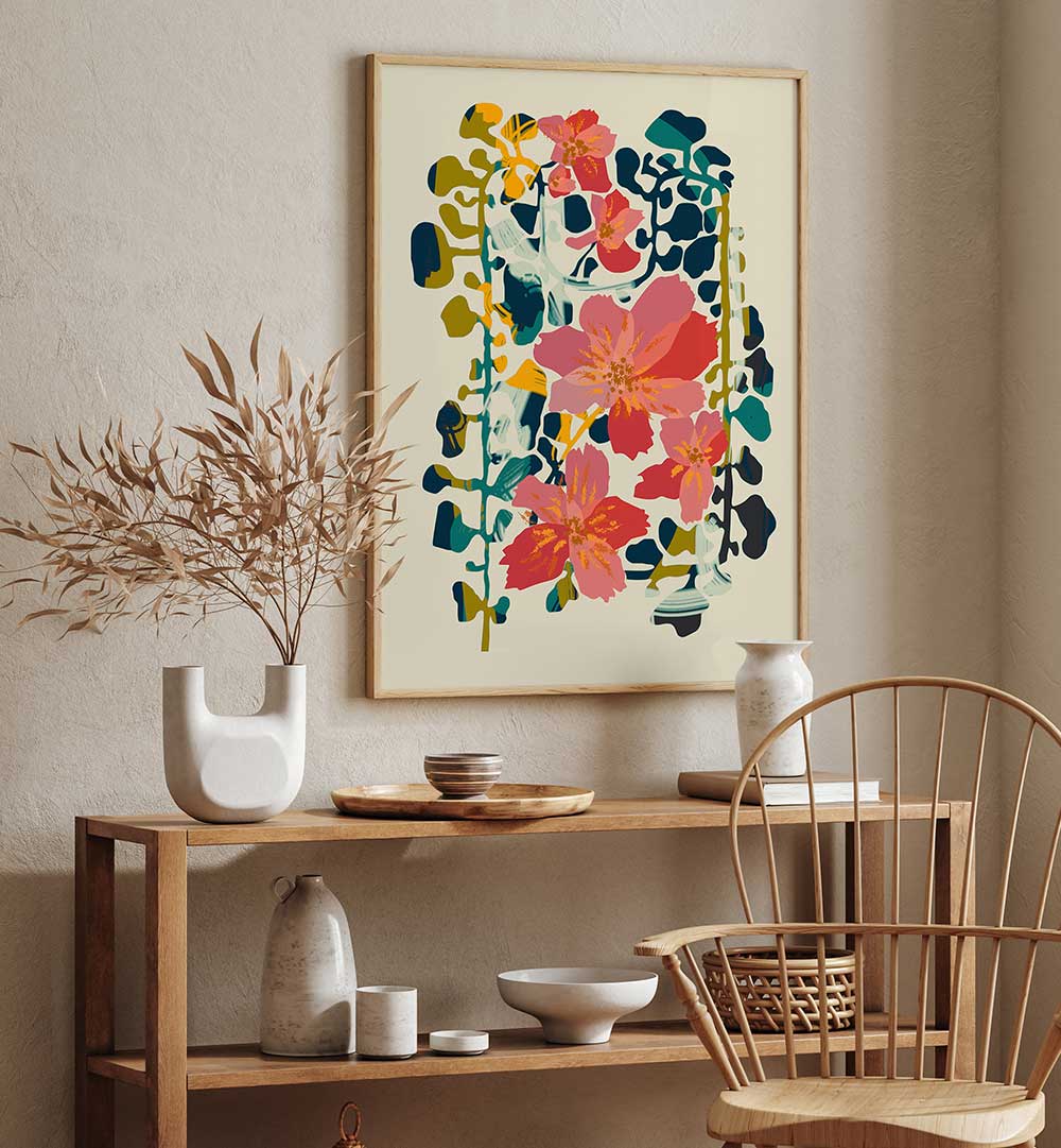 COLORFUL ORCHID , FLORAL FLOWER PAINTINGS