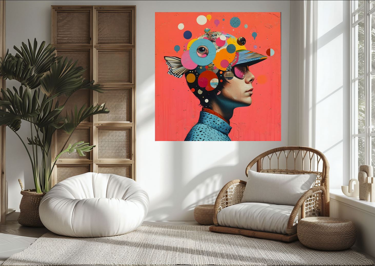 Vivid Surreal Portrait