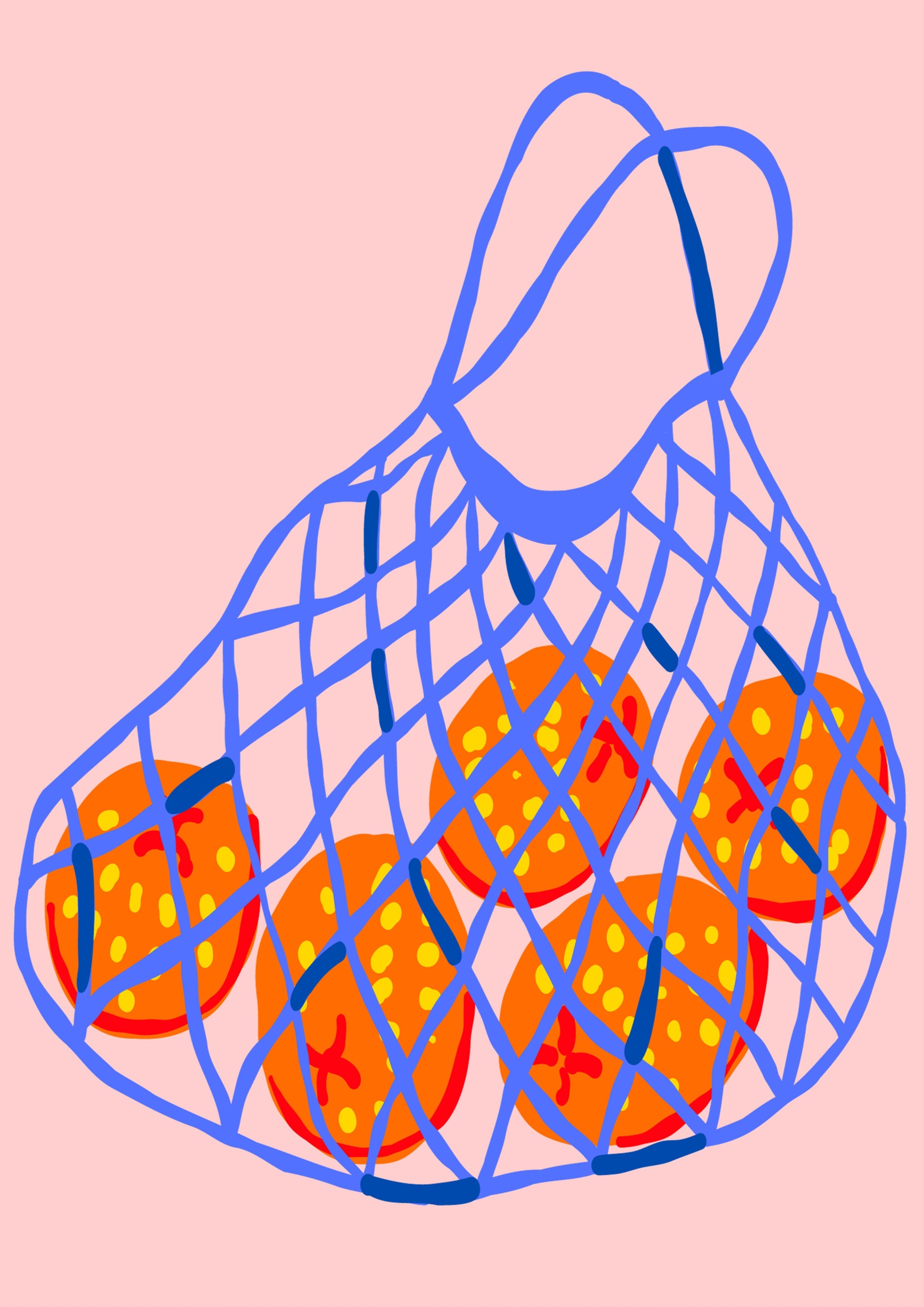 Tangerine Tote
