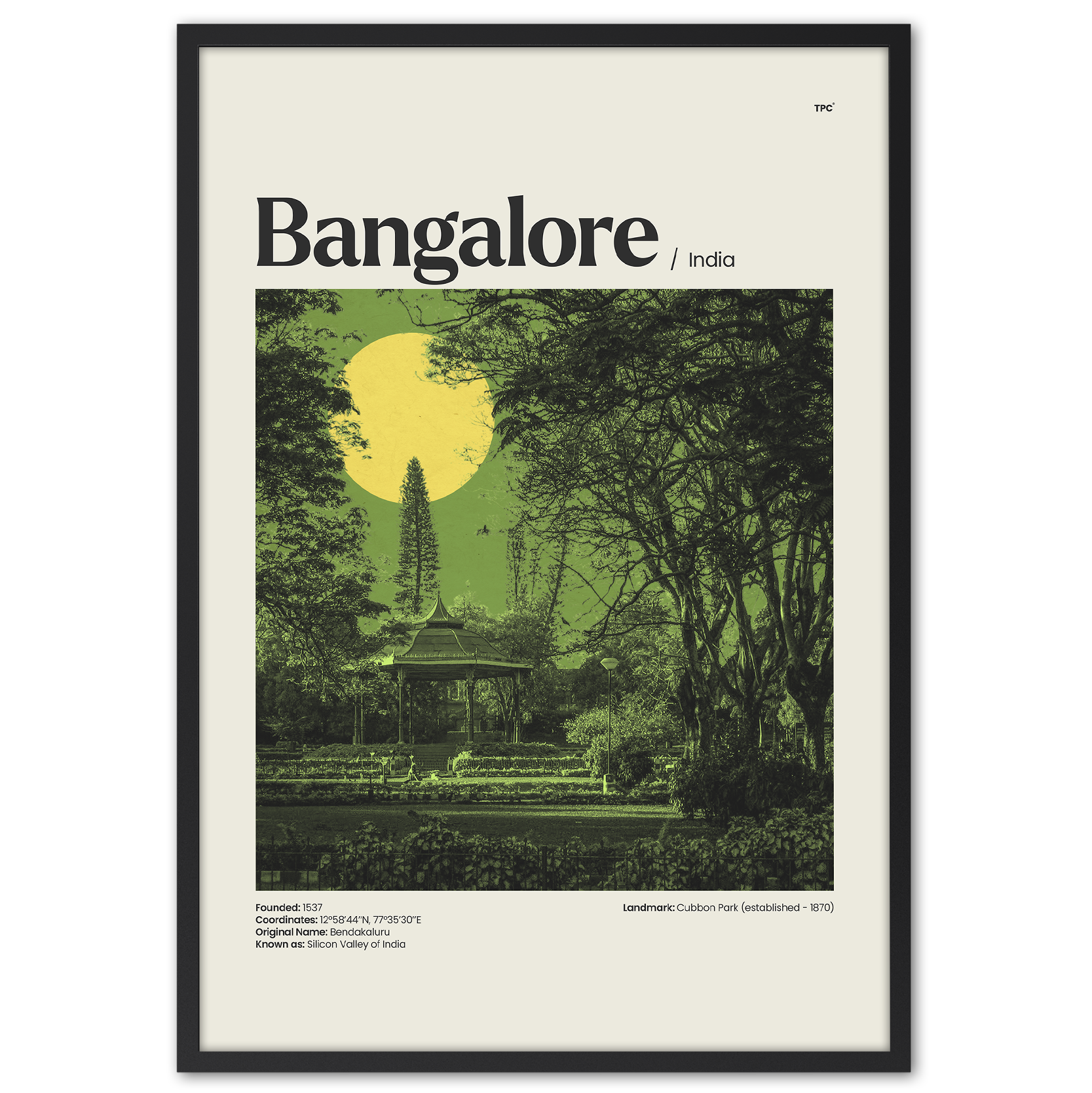 Bangalore Poster