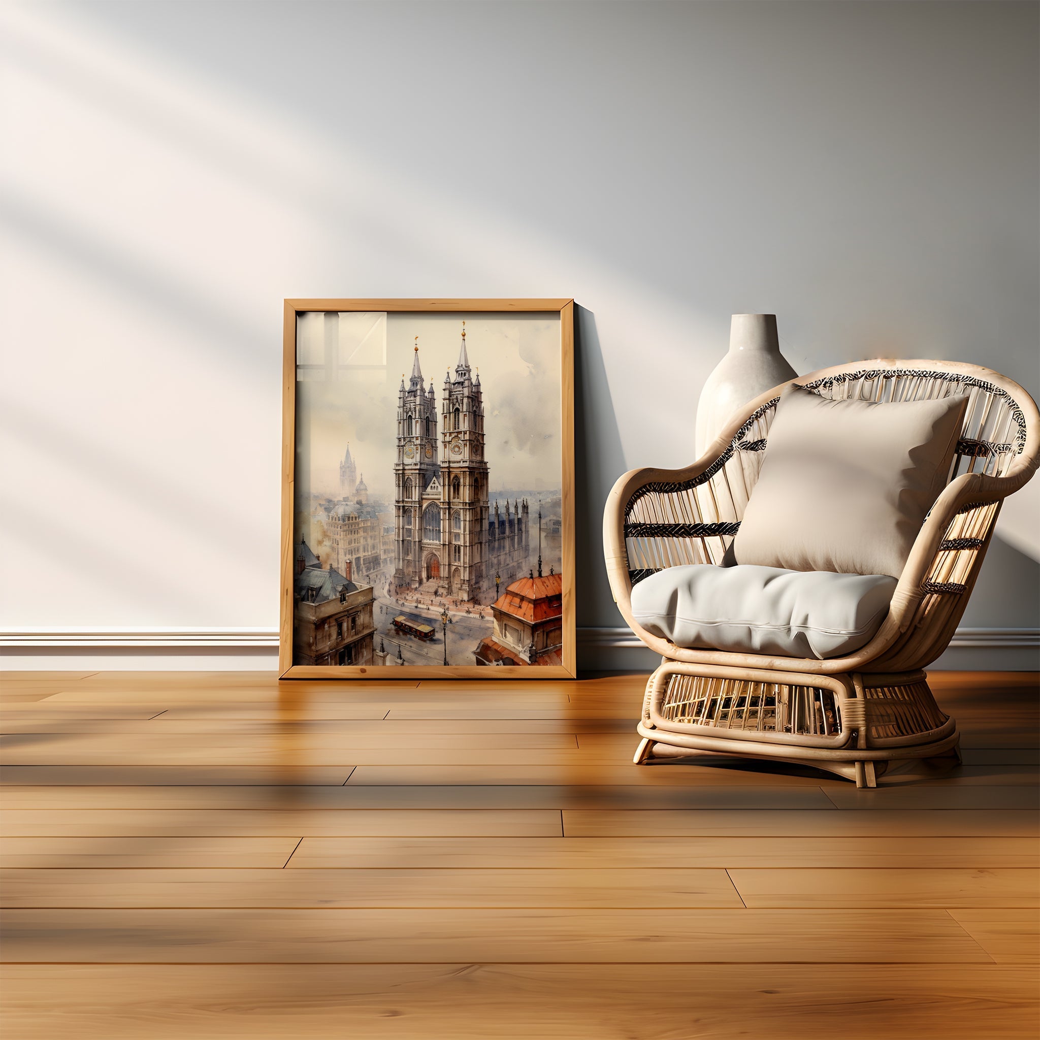 Westminster Abbey by Vintage London