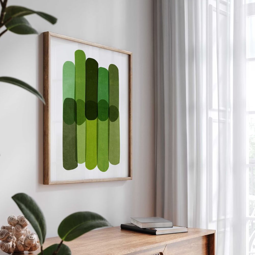 Cool Green Morden Wall Frame