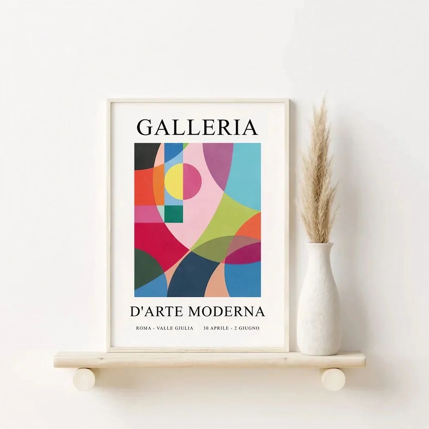 Contemporary Color Block Wall Frame