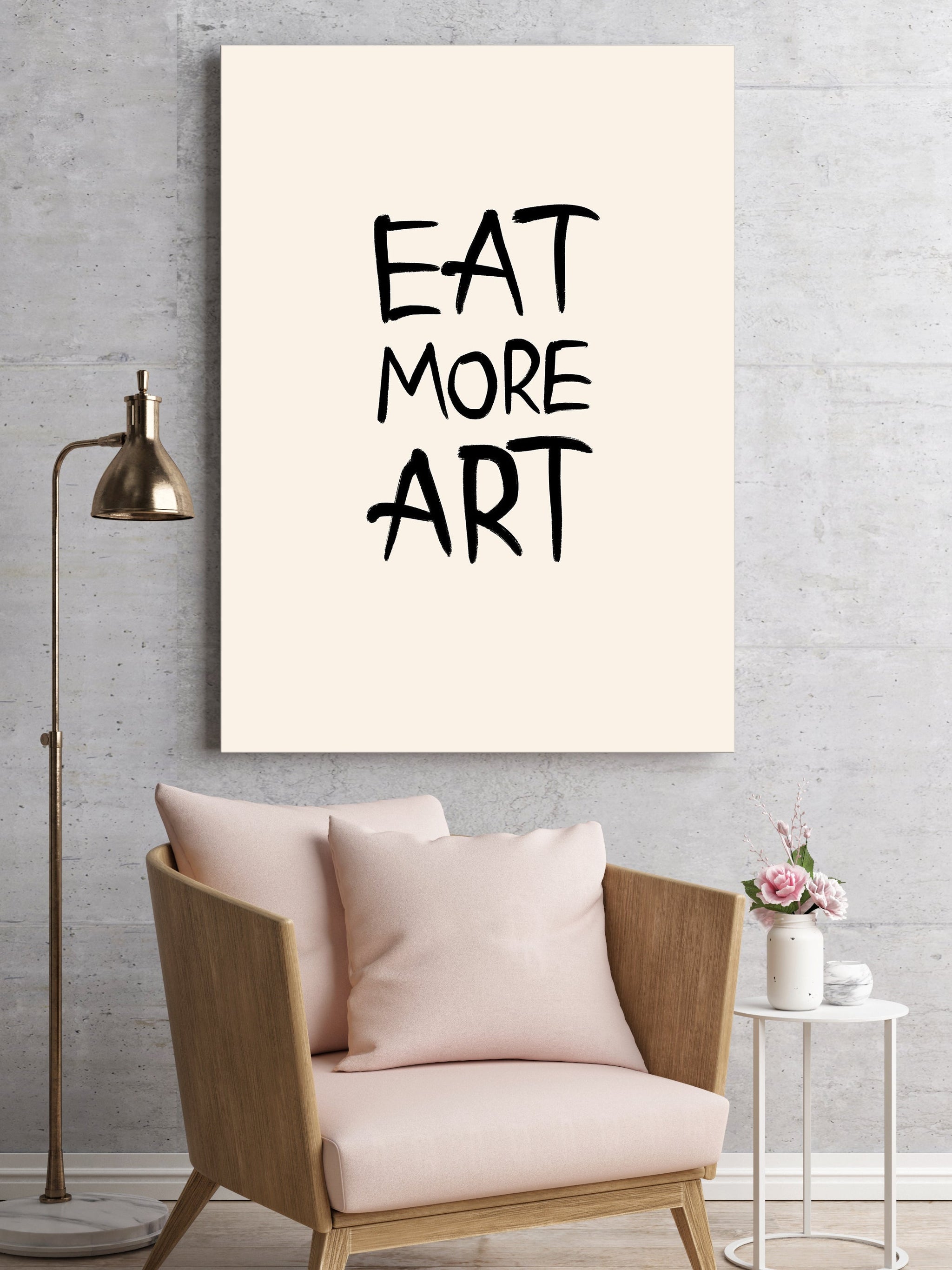 Eat More Wall Art Print