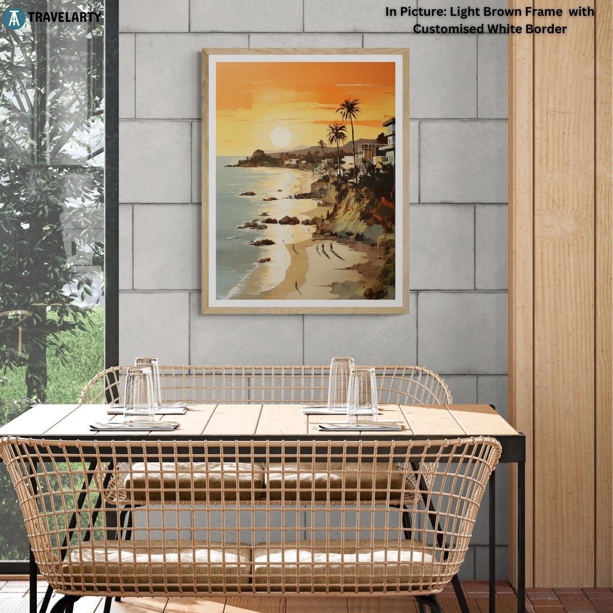 Malibu Beach Evening Stroll by Californian Kaleidoscope