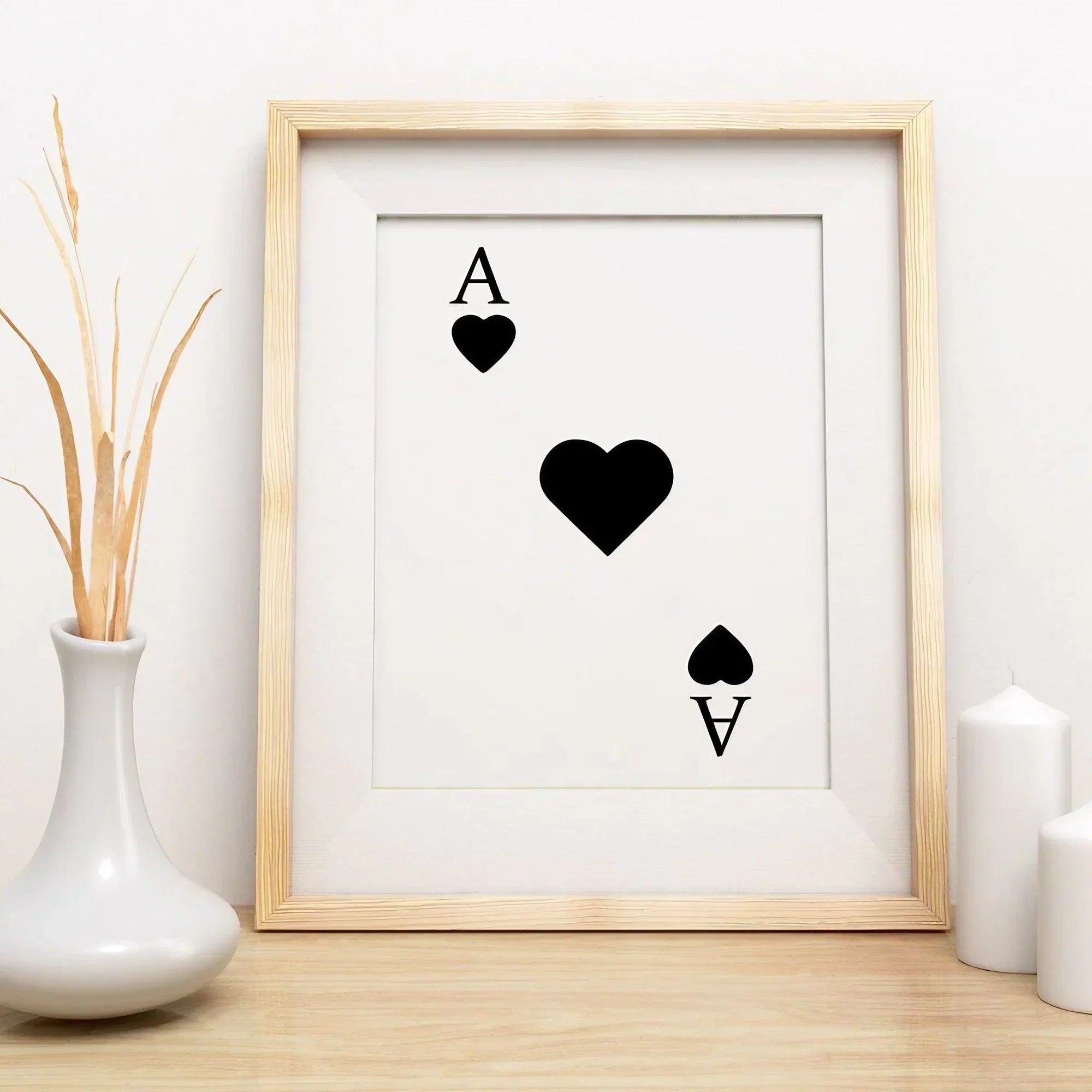 Ace Card Wall Frame