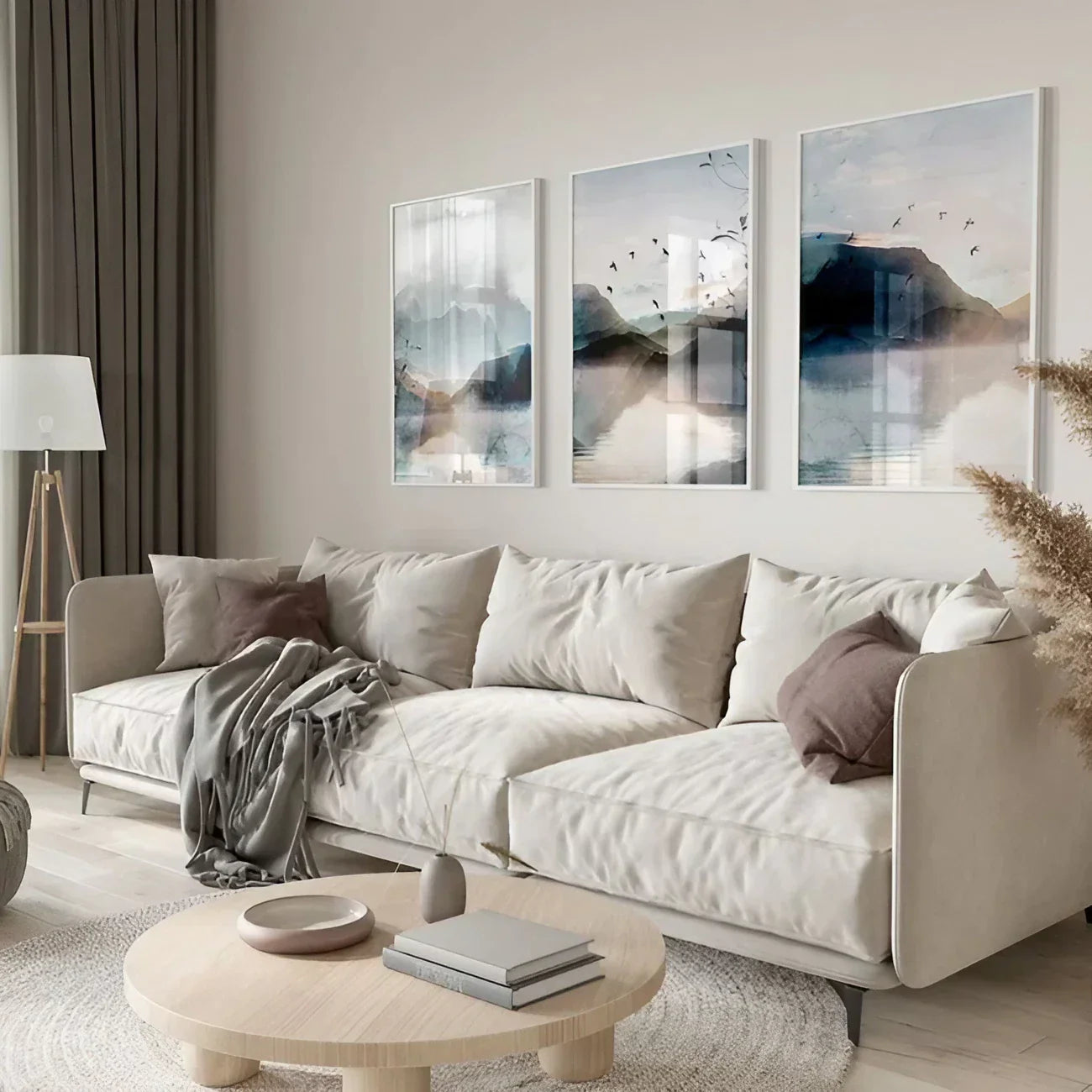 Landscape Set of 3 Wall Frame