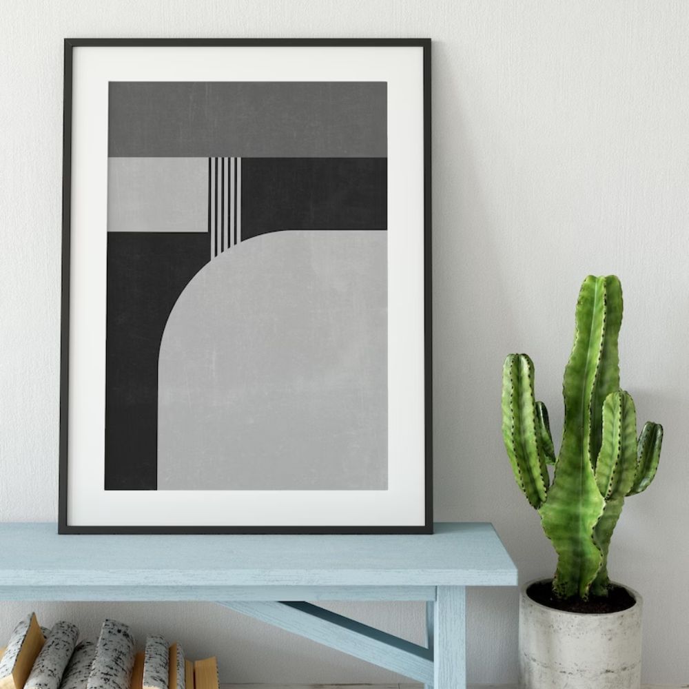Black and White Modern Set Wall Frame