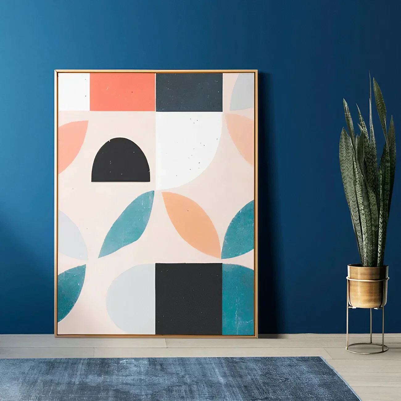 Geometrical Color Minimalist Wall Frame