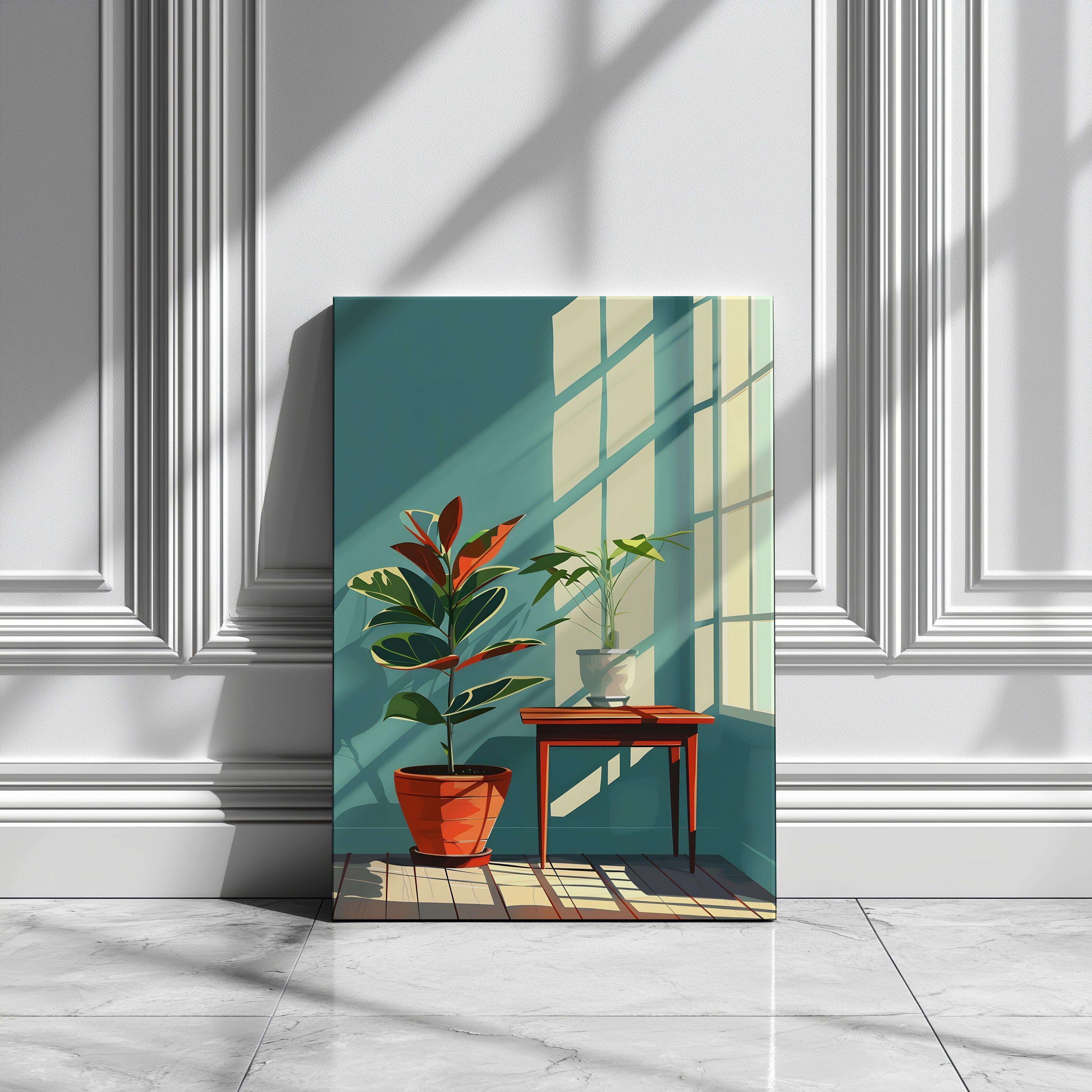 SUNLIT LEAF