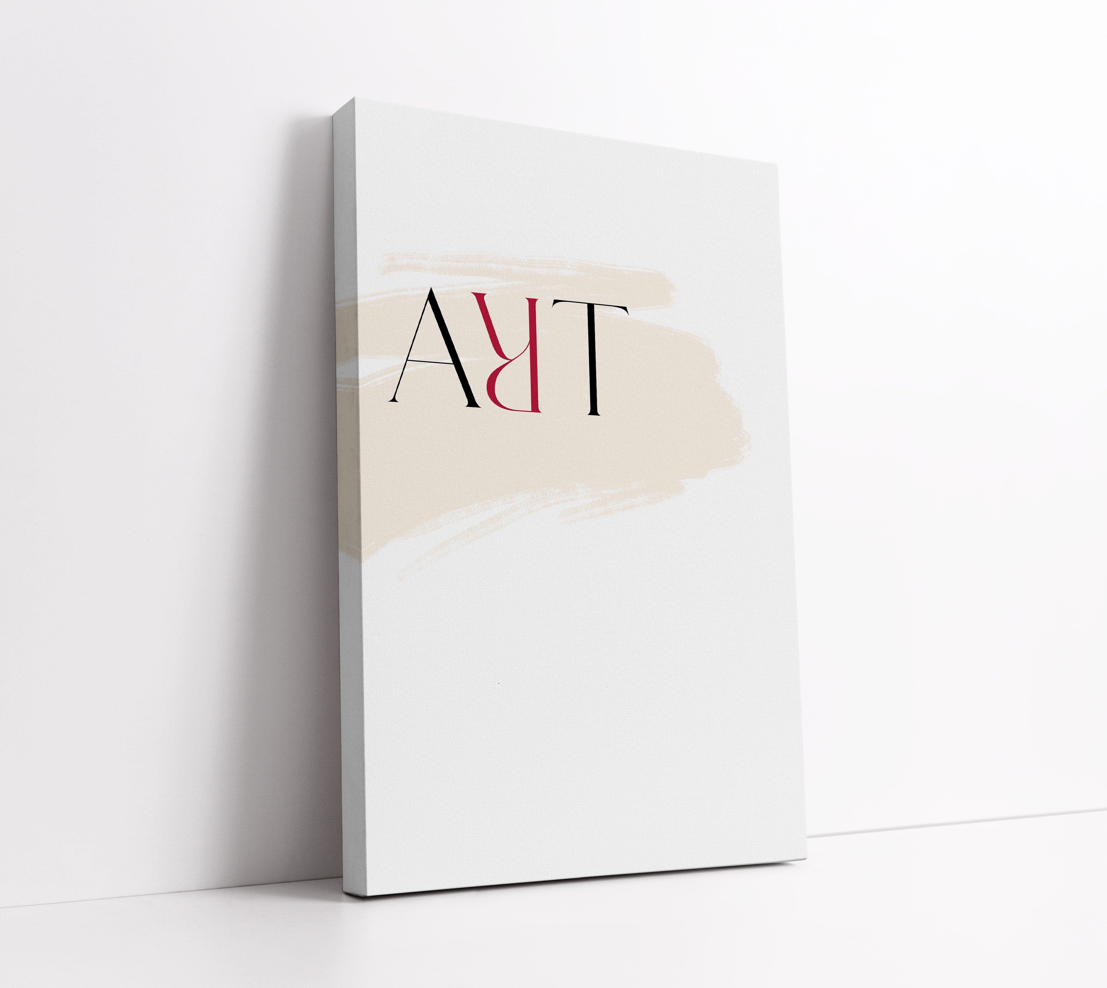 Art Typography Wall Art Print