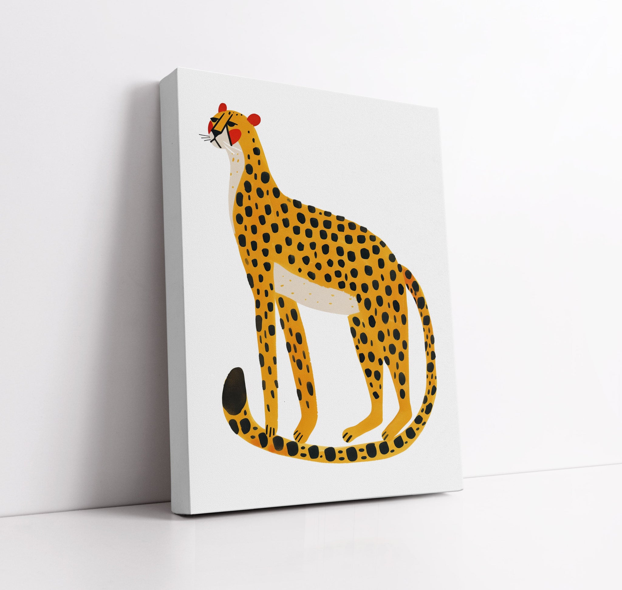 Cheetah Kids Wall Art Print