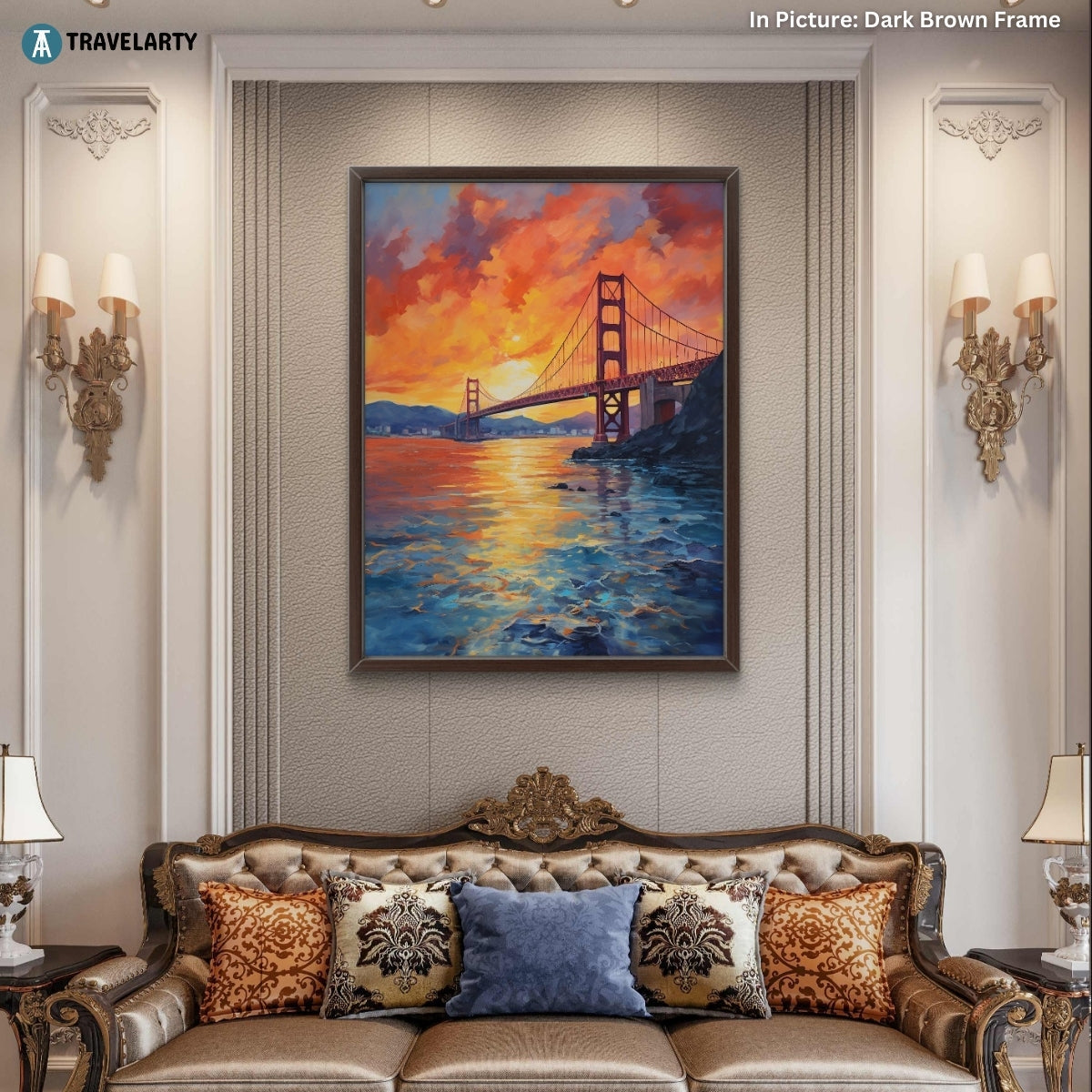 Golden Gate Sunrise by Californian Kaleidoscope