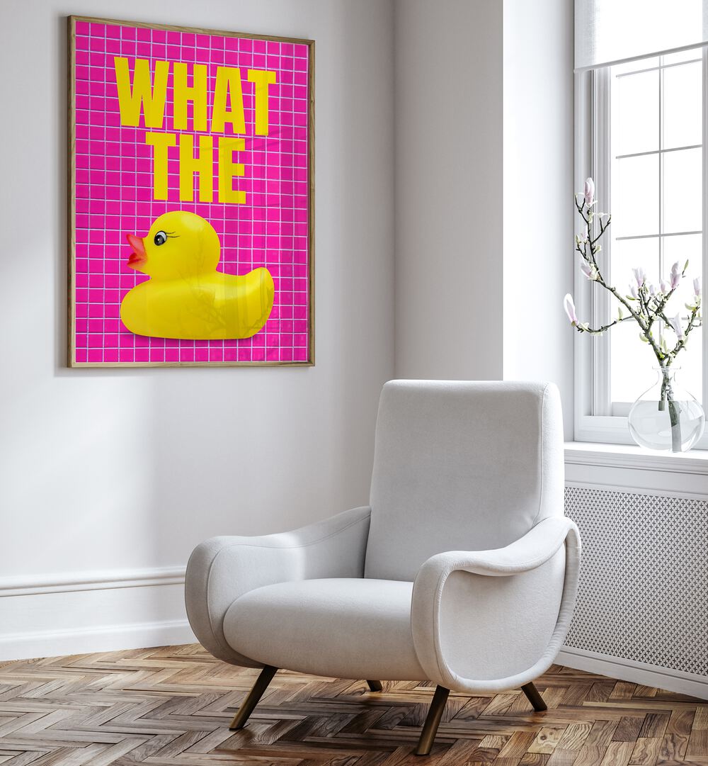 WHAT THE DUCK , QUOTES & TYPOGRAPHY POSTERS