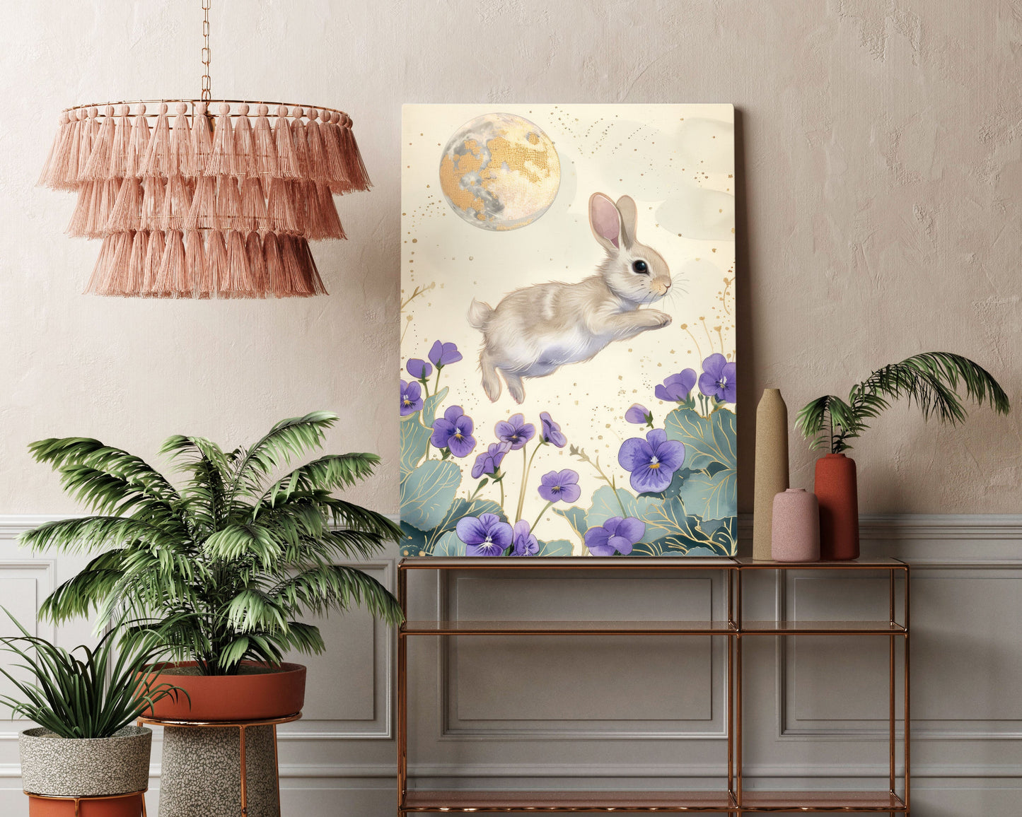 Bunny Kids Wall Art Print