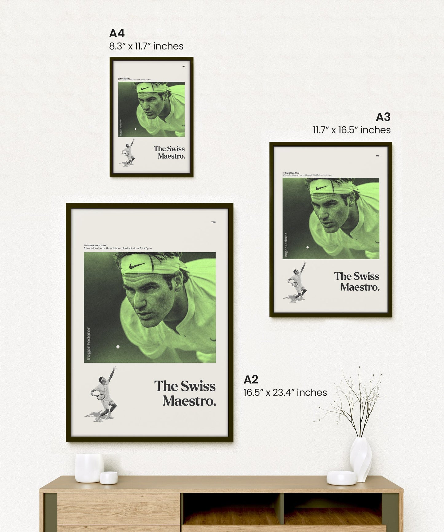 Roger Federer Poster
