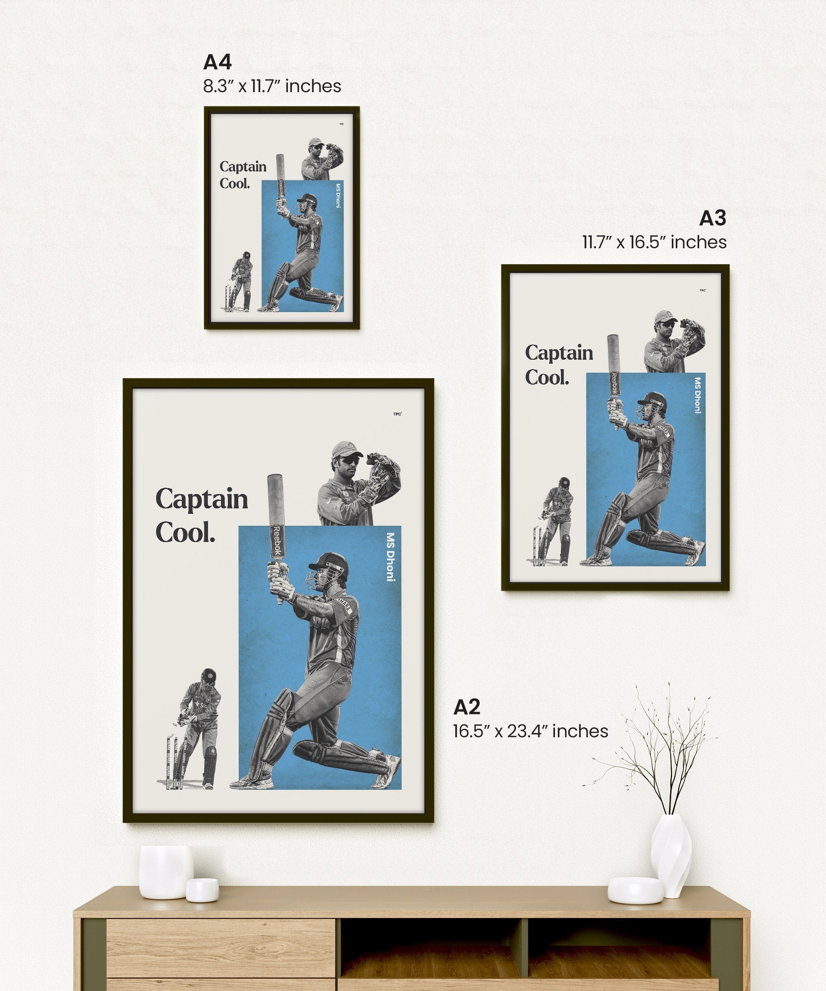 MS Dhoni Poster