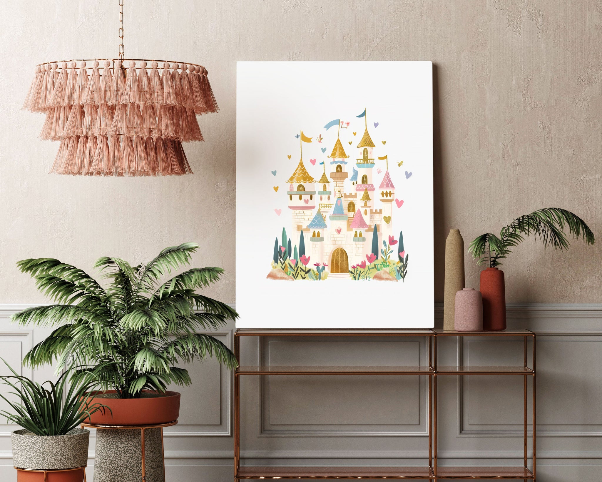 Castle Dreams Kids Wall Art Print