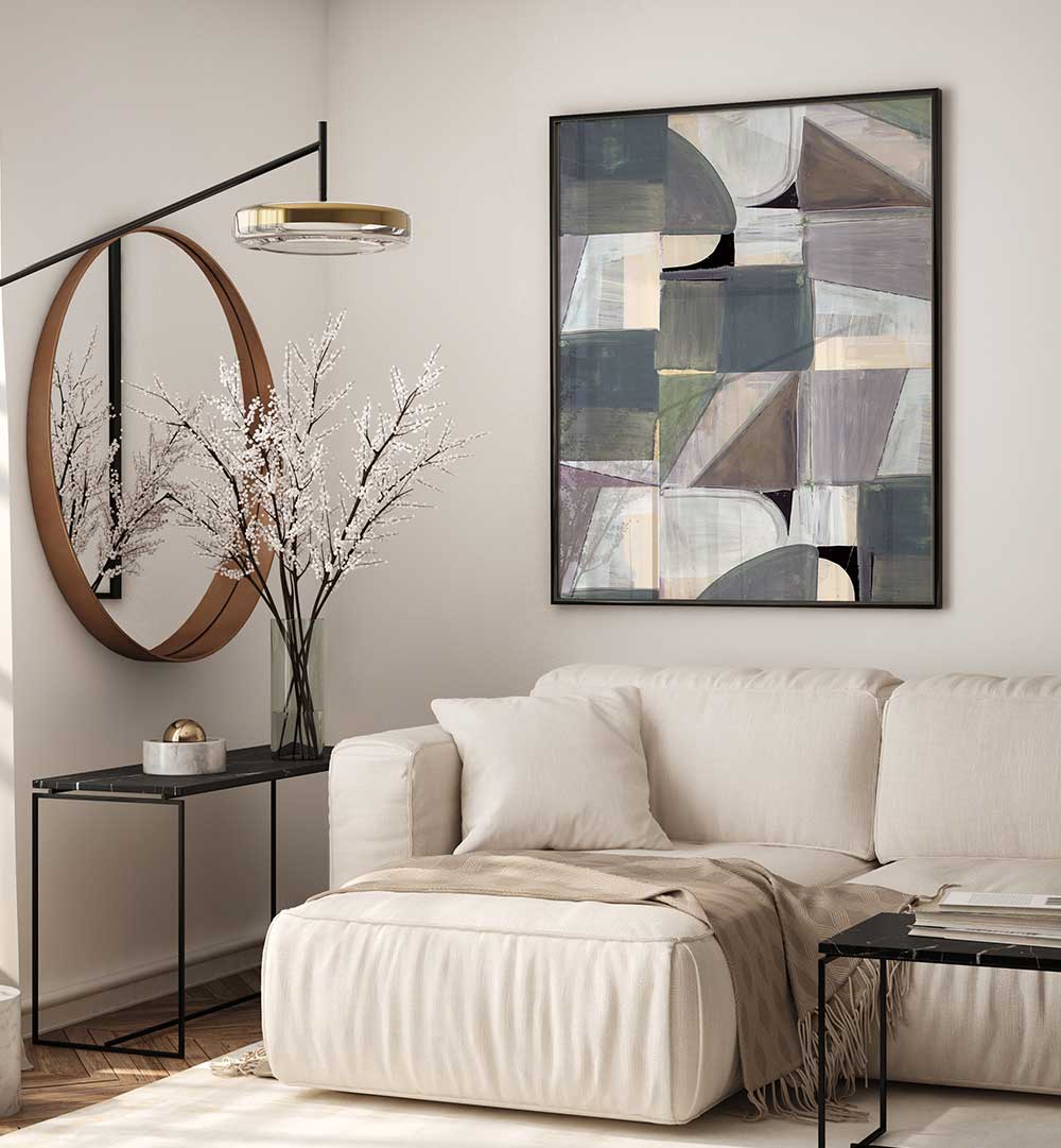 ABSTRACT DESATURATE II , ABSTRACT PAINTINGS