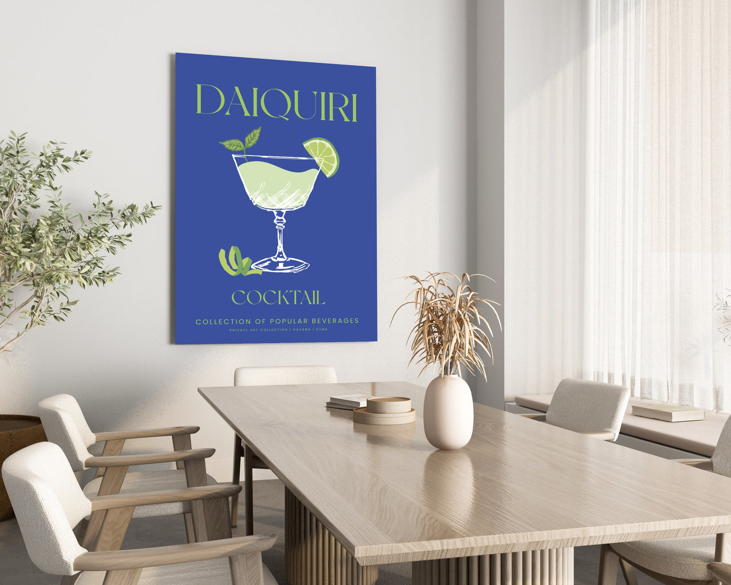 Daiquiri Cocktail Wall Art Print