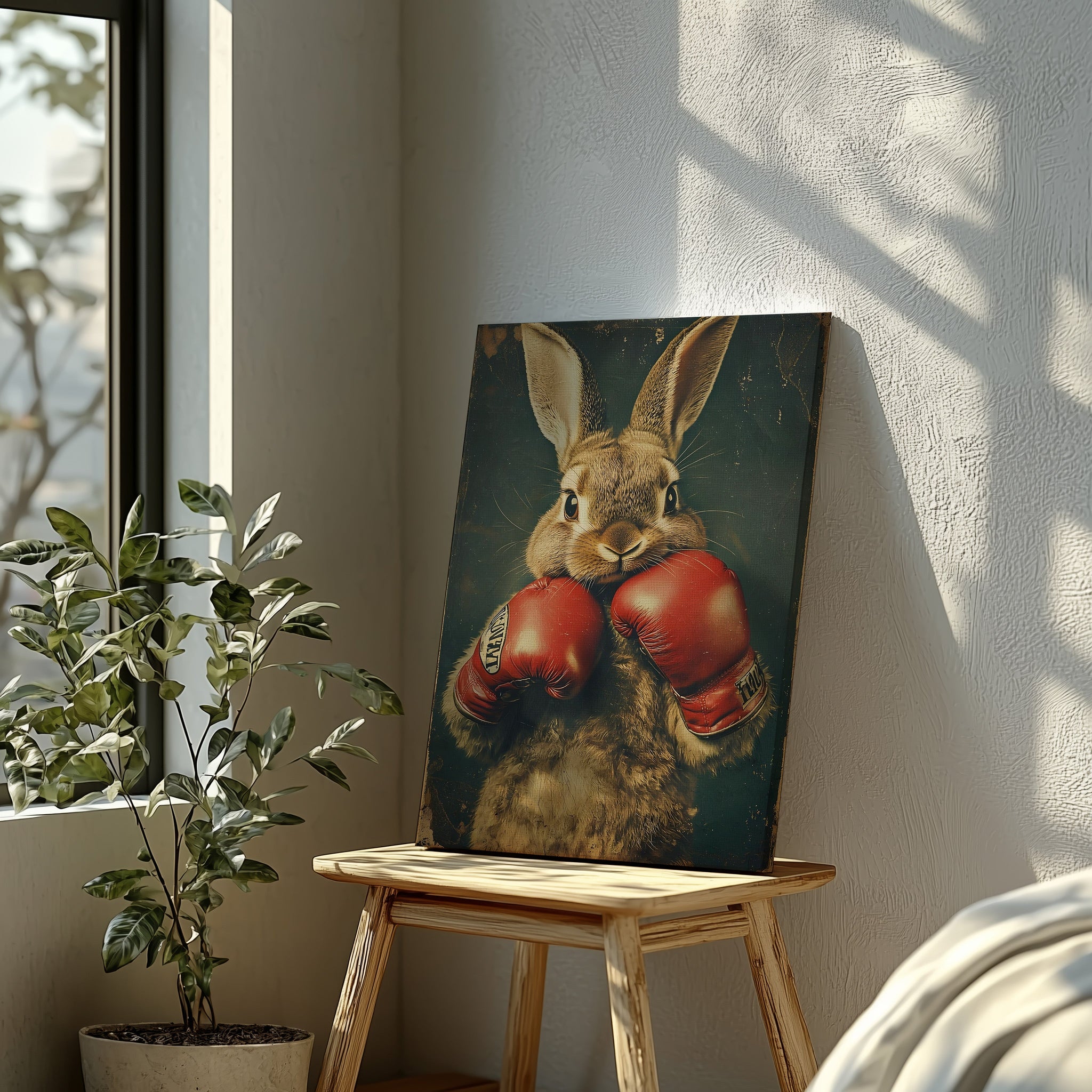THE BOXING RABBIT