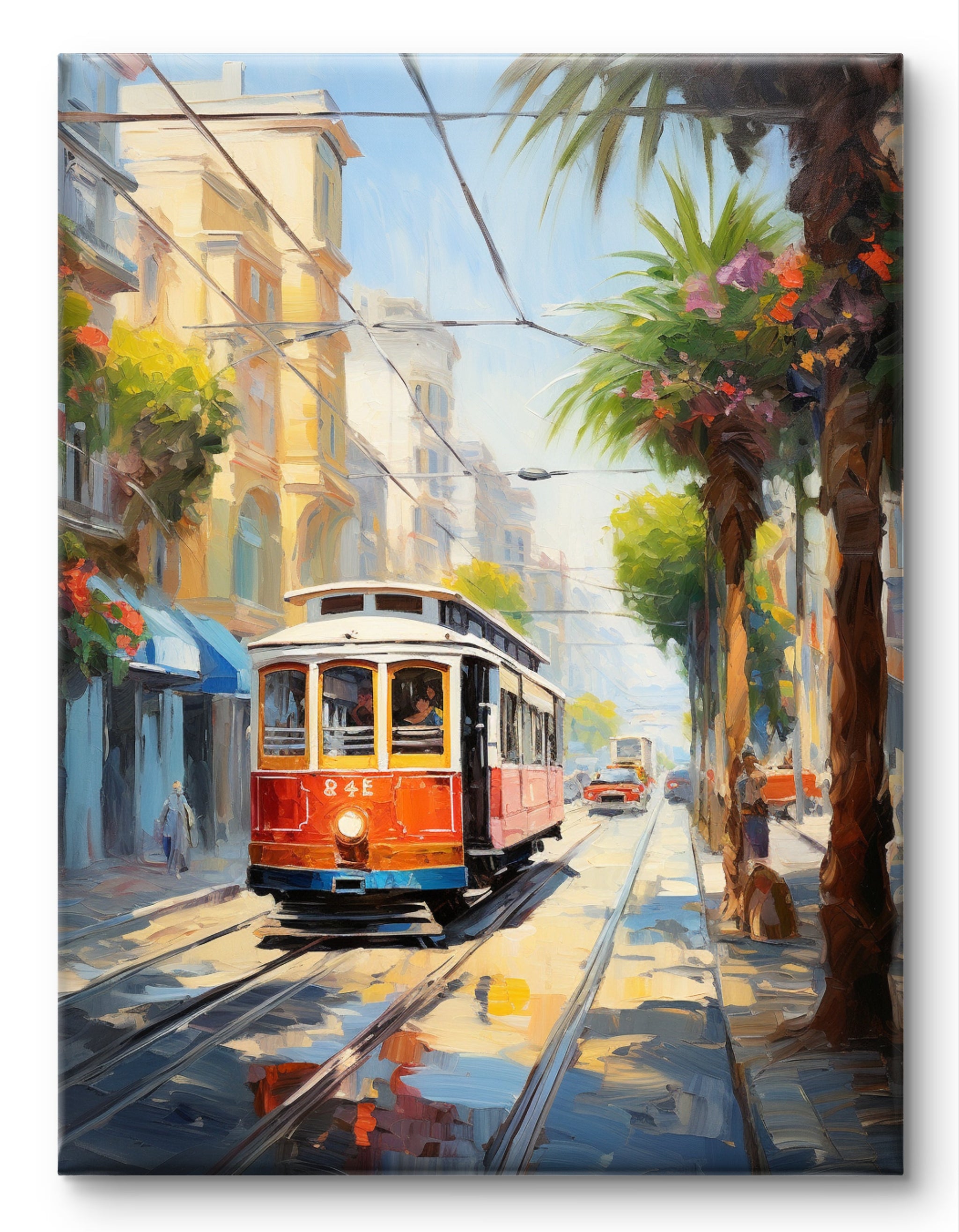 Vintage Cable Car Charm by Californian Kaleidoscope