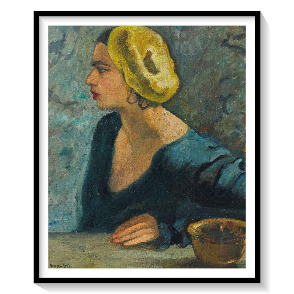 Amrita Sher Gil Self portrait II, Amrita Sher Gil Paintings