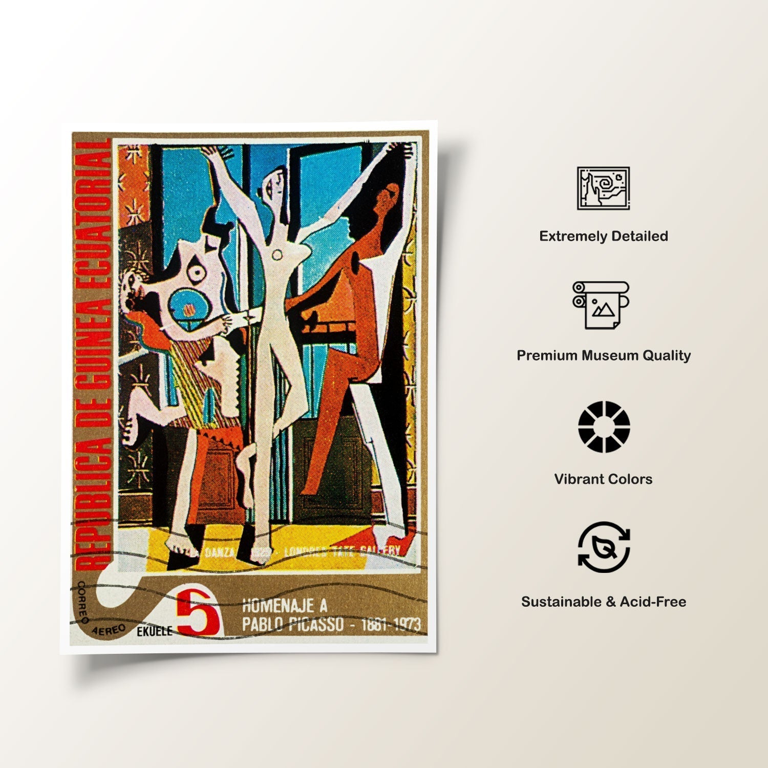 Painting dancer 4, Pablo Picasso Painting