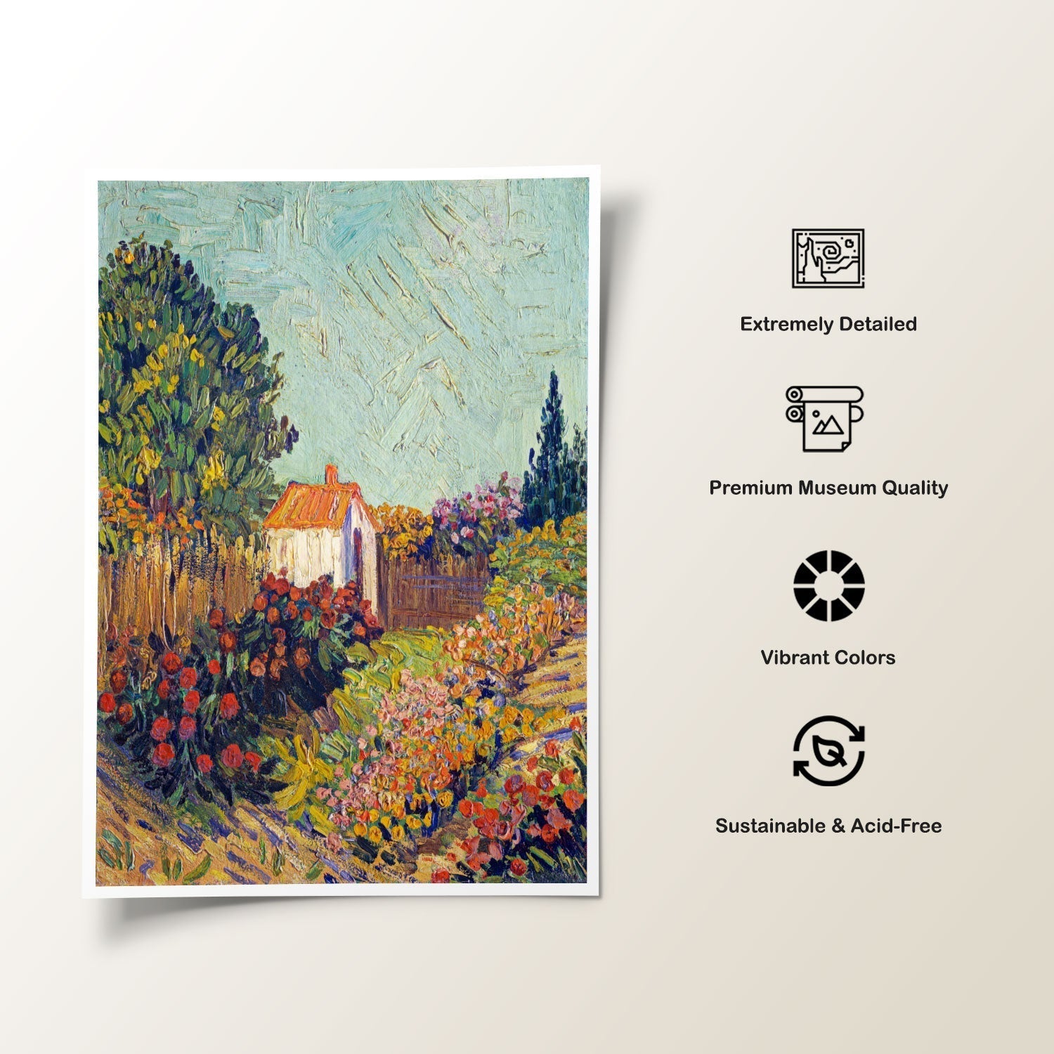 Landscape, Vincent Van Gogh Painting