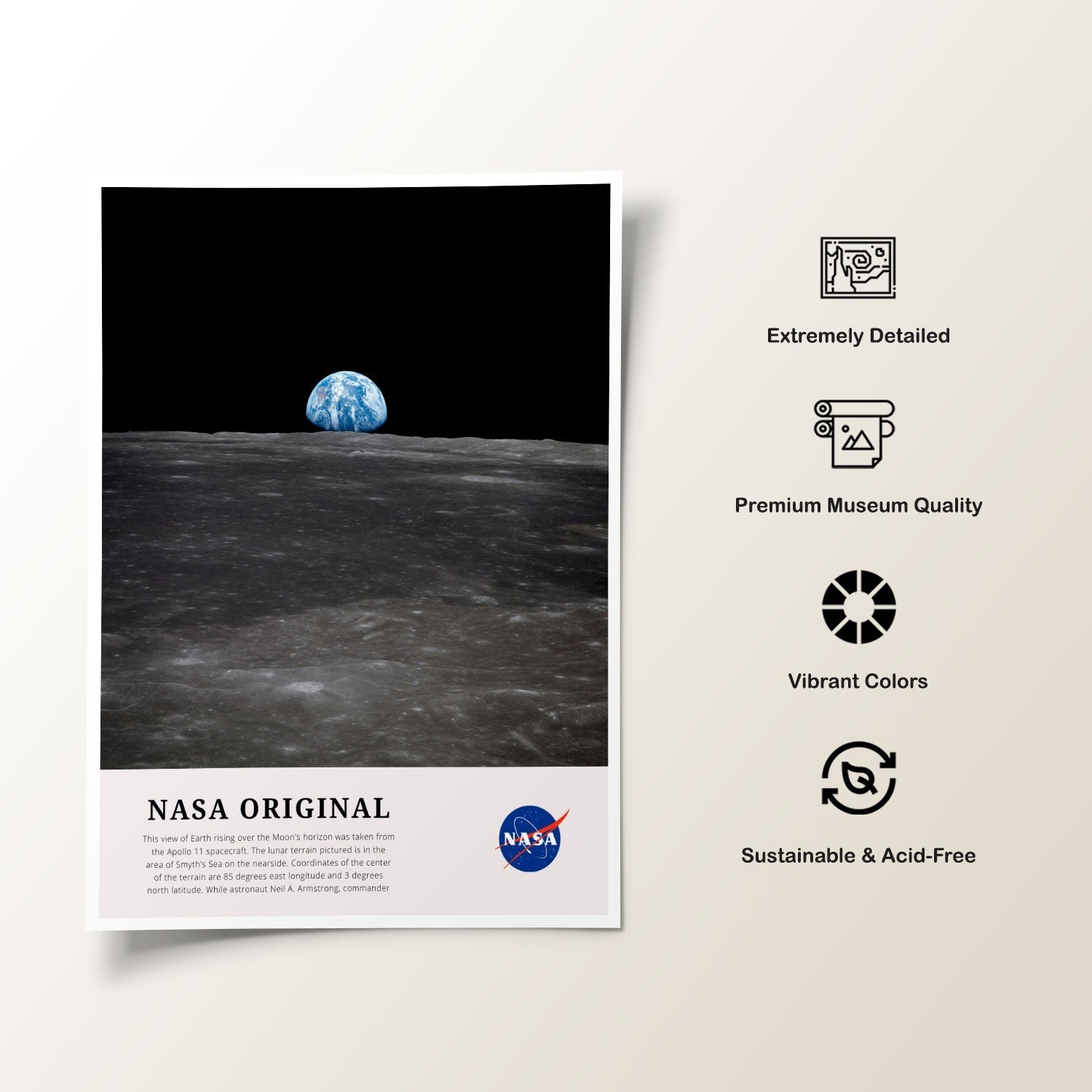 View of Earth, NASA Art Posters