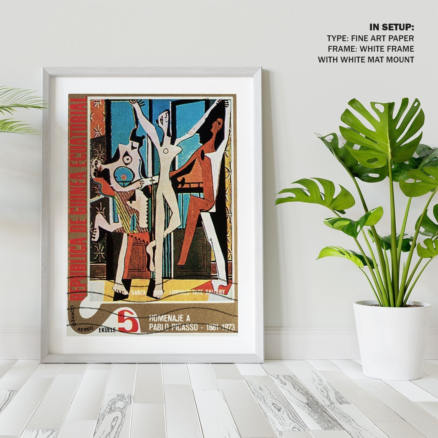 Painting dancer 4, Pablo Picasso Painting