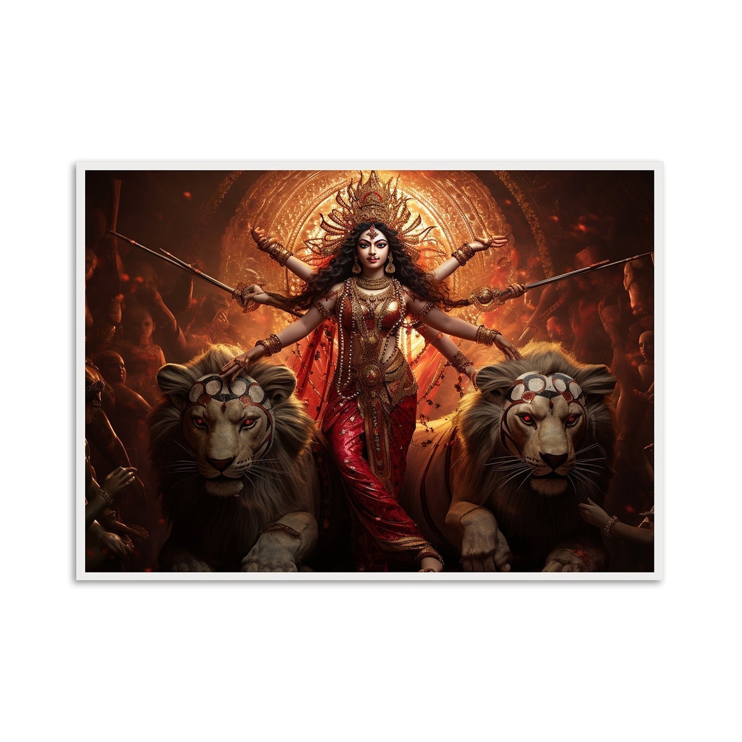 Spiritual Force Canvas Wall Painting