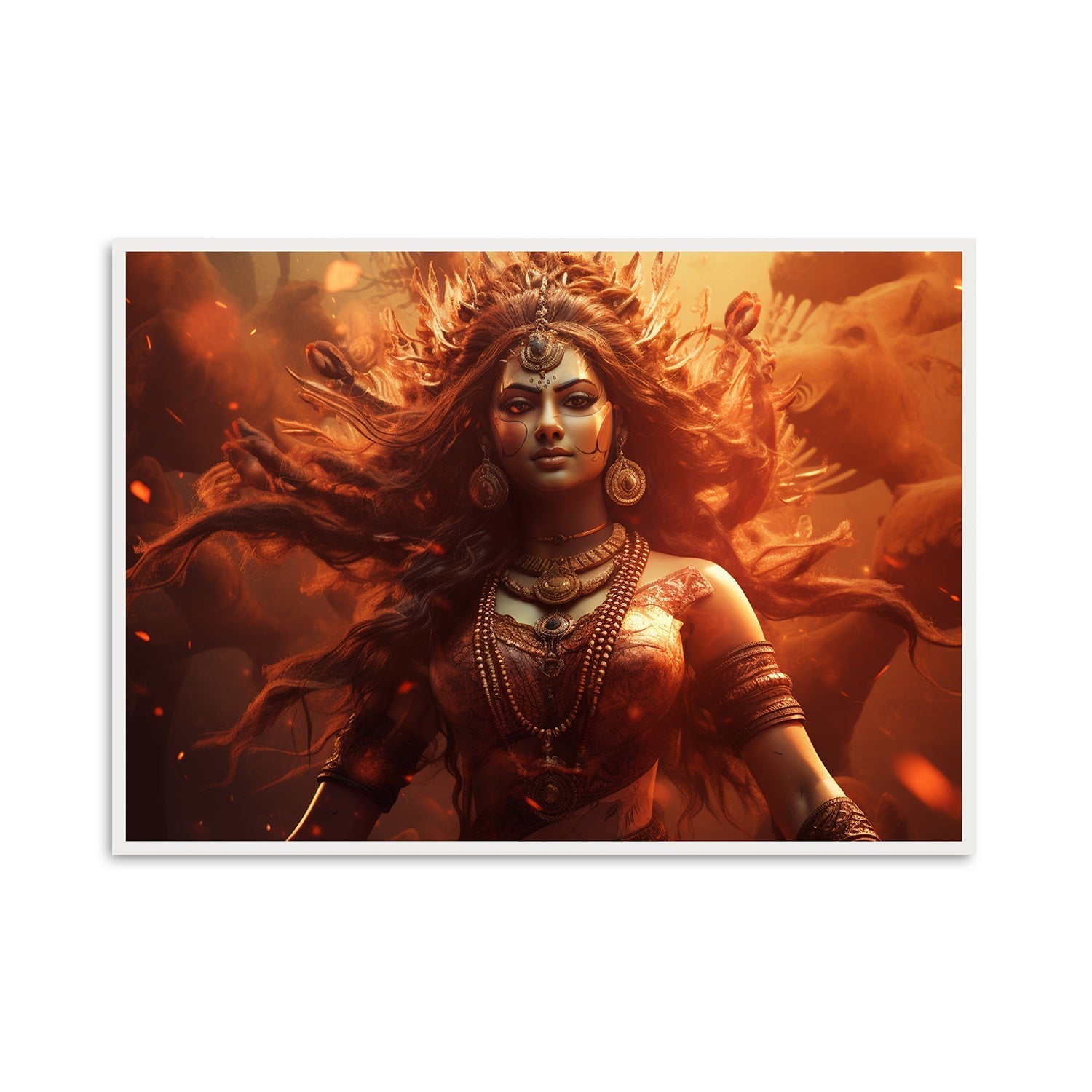 Goddess of Victory Canvas Wall Painting