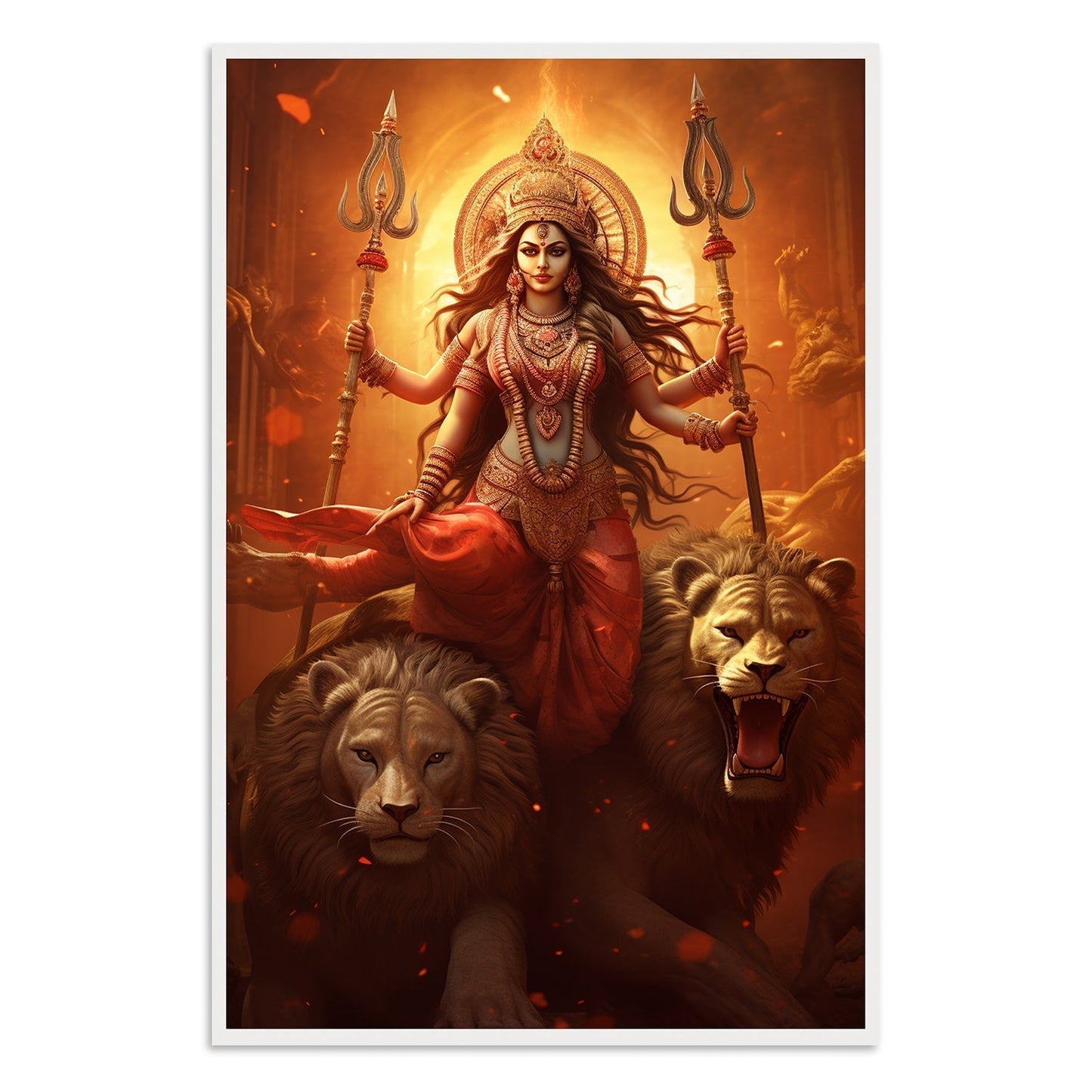 Tools of Triumph Canvas Wall Painting