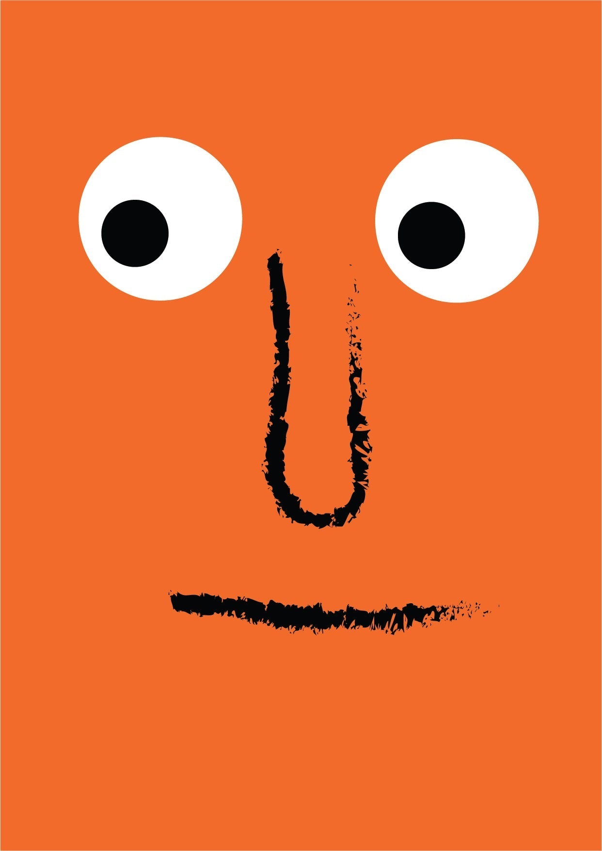 Button Nose Canvas Wall Art