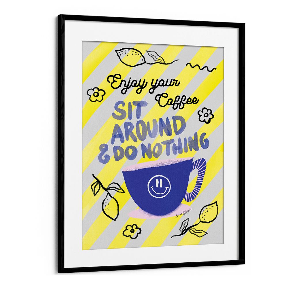 Bright poster featuring whimsical typography: