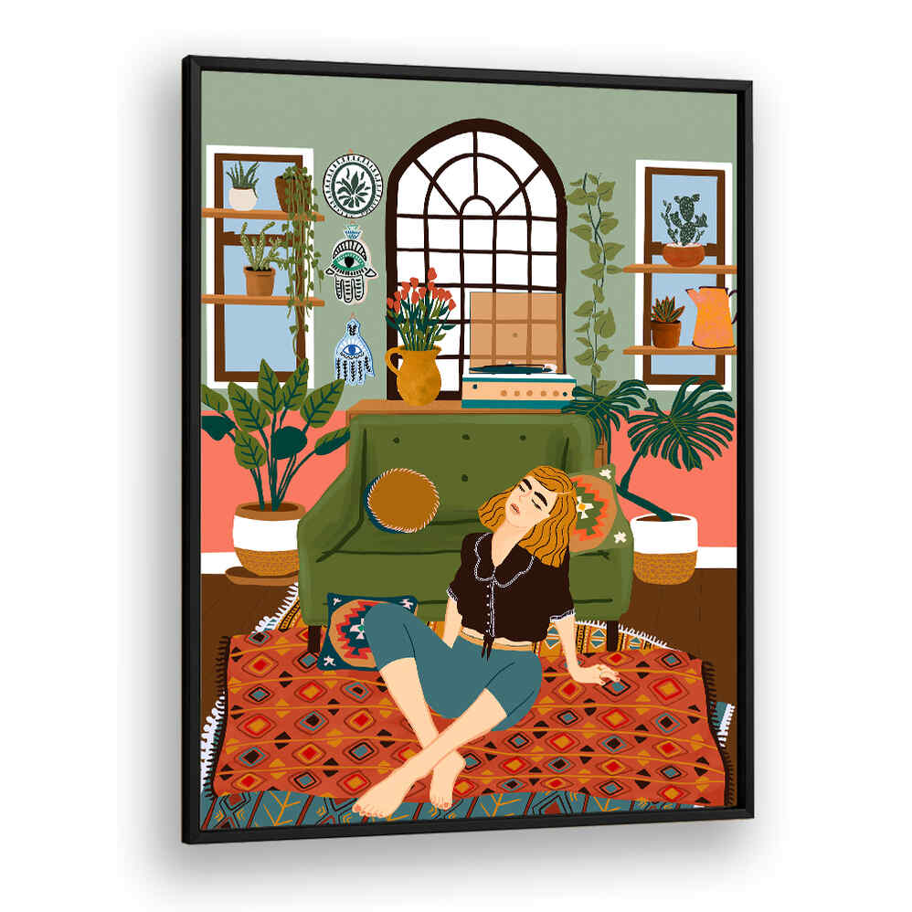ALBUM ON REPEAT , PORTRAITS & FIGURATIVE ILLUSTRATIONS