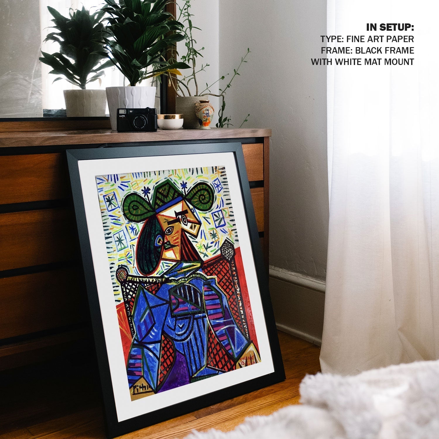 Dora Maar in an Armchair, Pablo Picasso Painting