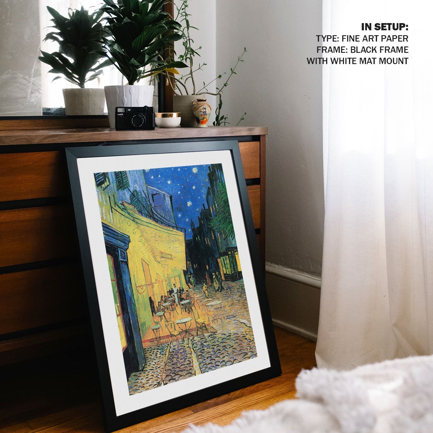 Cafe Terrace, Vincent Van Gogh Painting