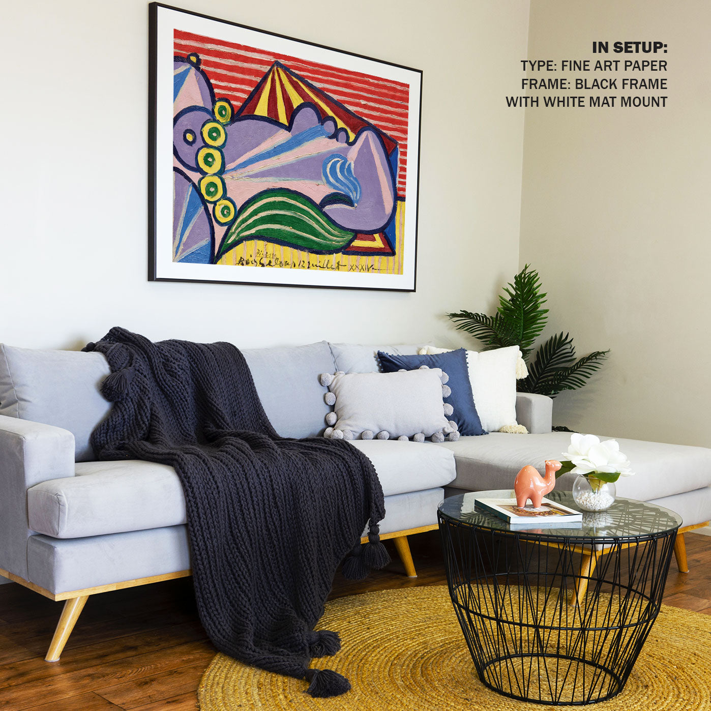 TETE DE FEMME ENDORMIE, Picasso Painting