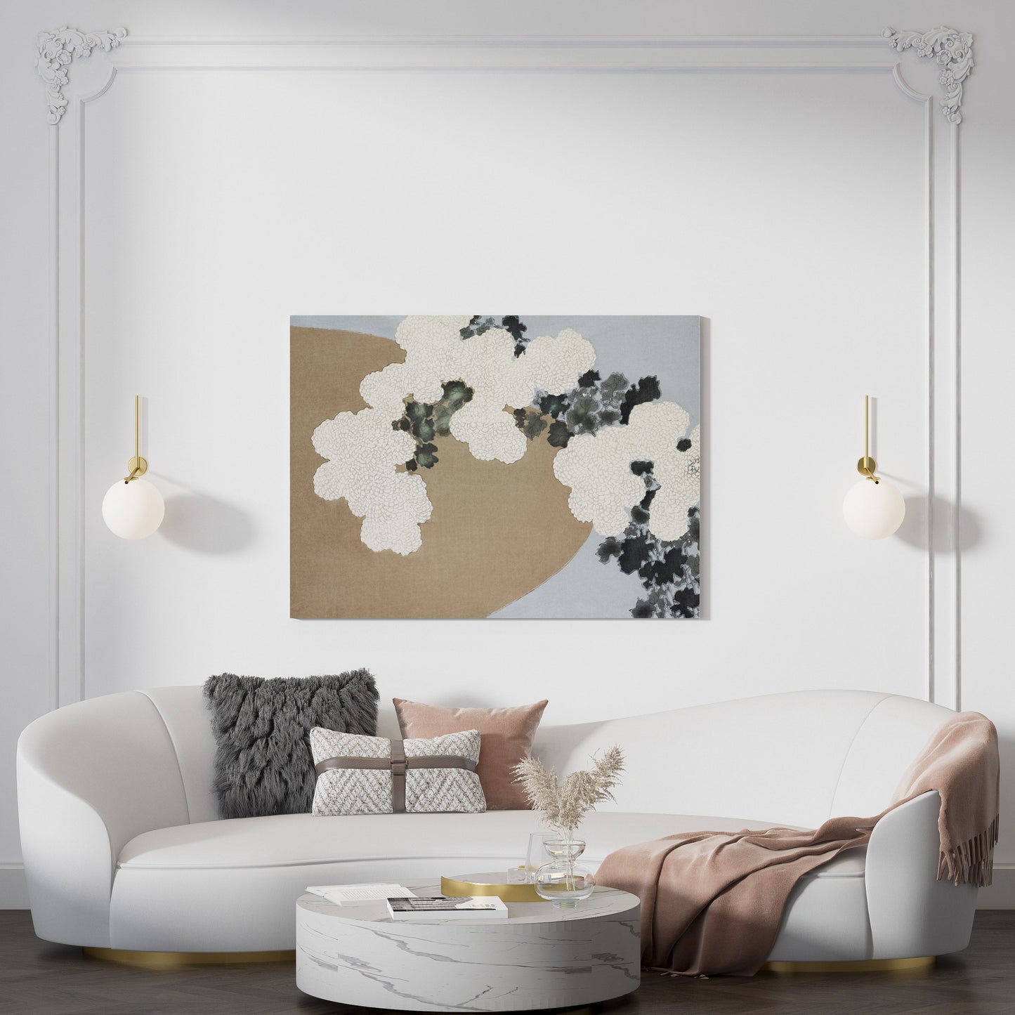 Blossom from Momoyogusa – Flowers of a Hundred Generations (1909) by Kamisaka Sekka // Wall Art Print