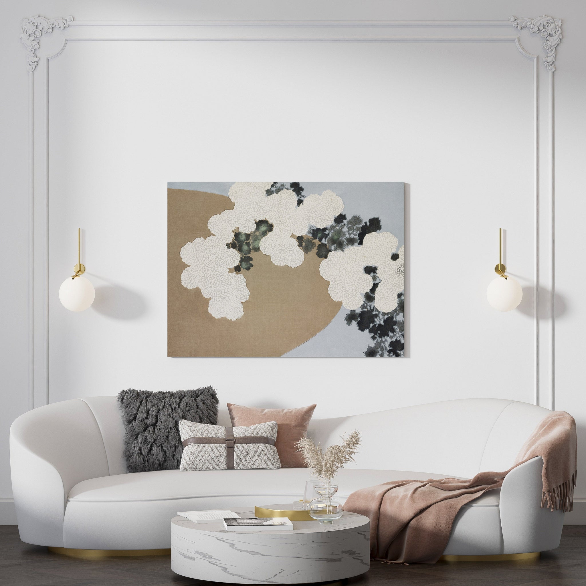 Blossom from Momoyogusa – Flowers of a Hundred Generations (1909) by Kamisaka Sekka // Wall Art Print