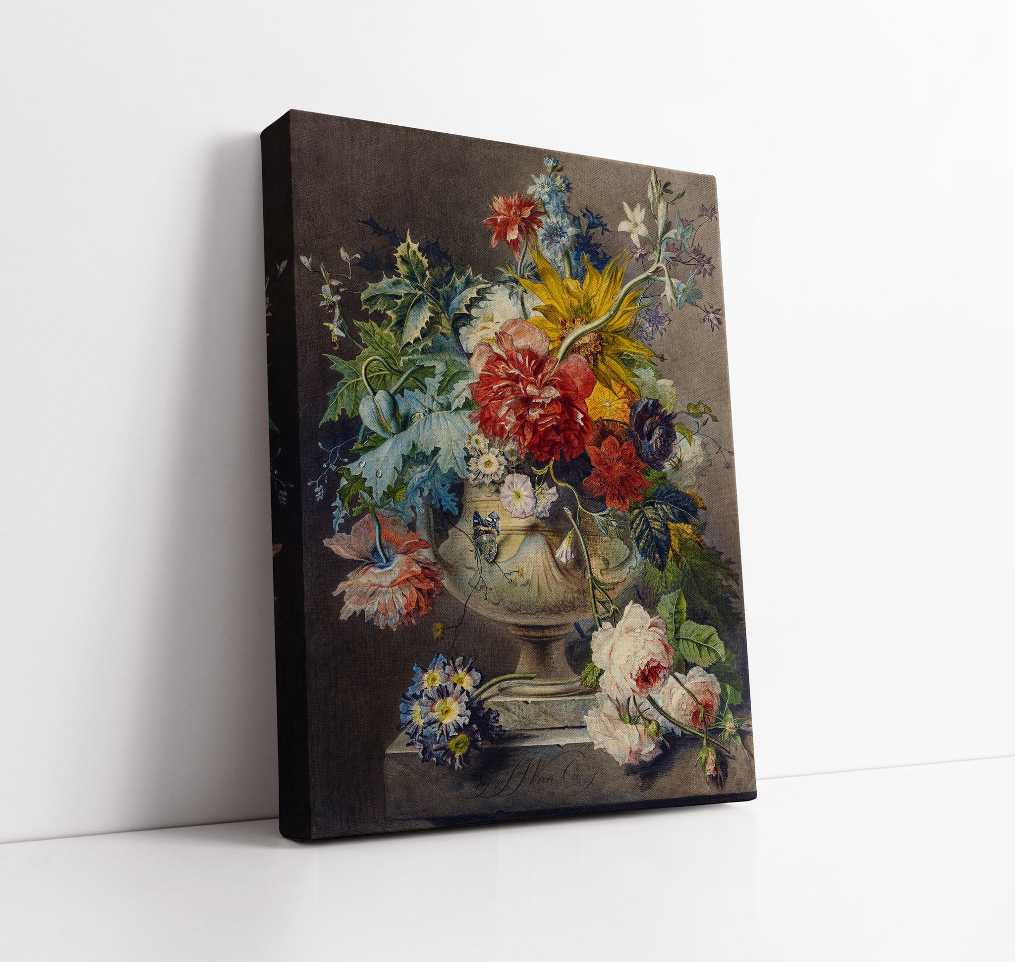 Bouquet of Flowers in a Vase (1802) Wall Art Print